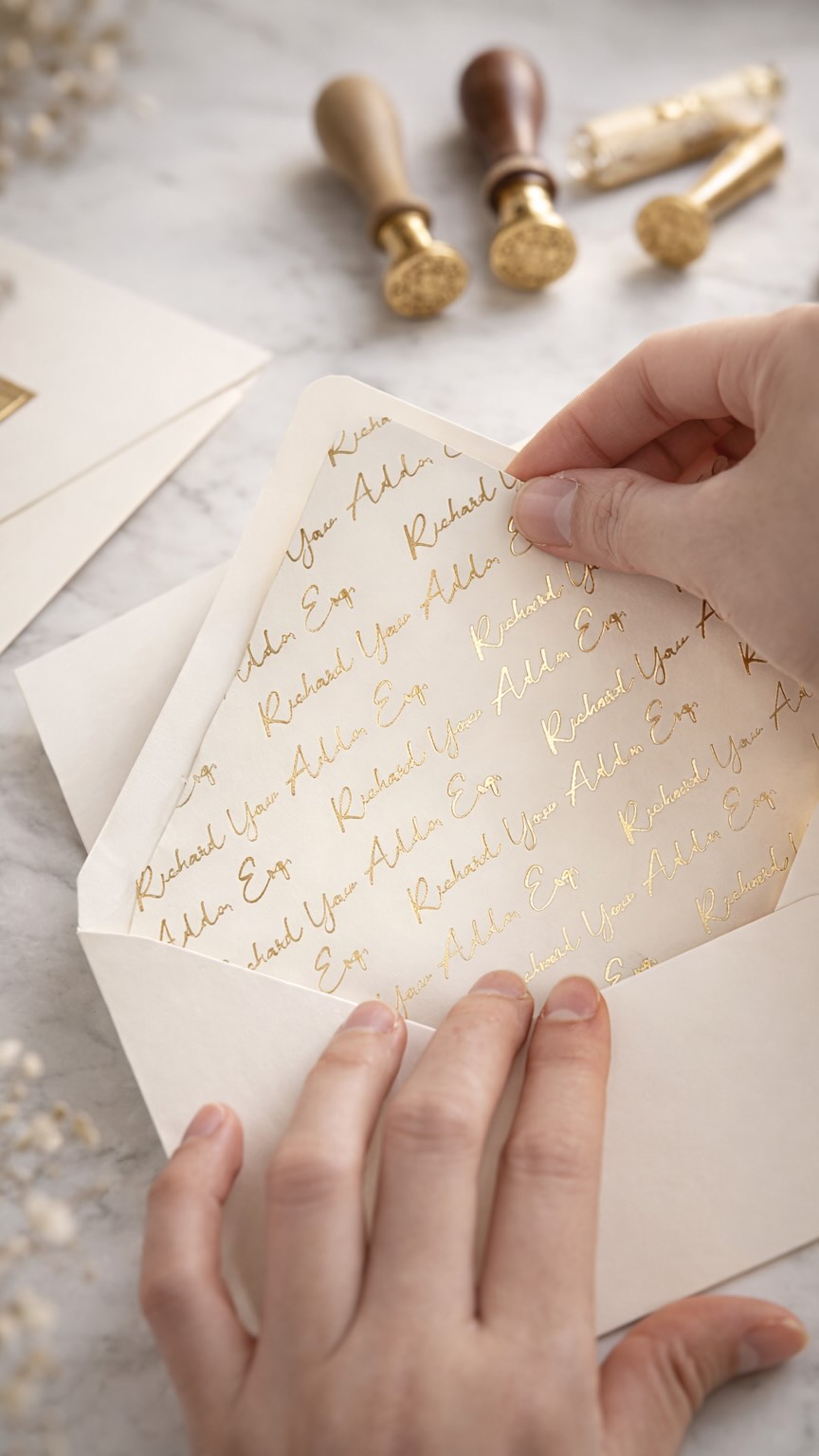 A thank you note, but make it chic.
Crisp white card, paired with a foil-lined envelope for that little flash when it’s opened. Clean on the outside, a touch of shine within. Simple. Polished. Unmistakably The Card Co.
Book your invite consultation today.
📧 info@thecardco.ae
📞 04 386 9369
#TheCardCo #LuxuryStationery #CraftedFineStationery #DubaiDesigners #2026