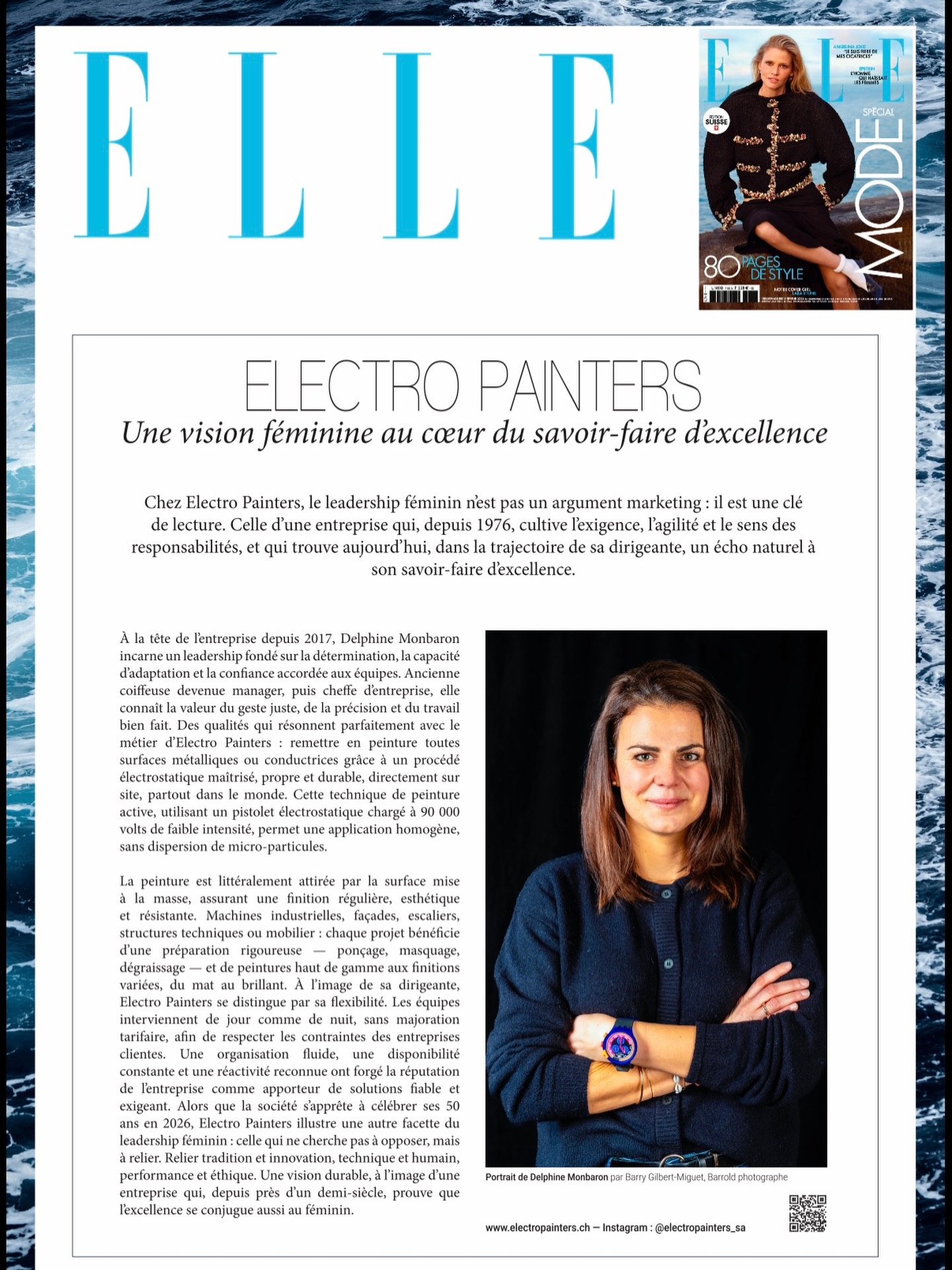 Honorée de vous présenter l’article dans le magazine Elle Suisse, disponible dès aujourd’hui dans les kiosques.
#elle #ellesuisse #opportunity #womanownedbusiness #grateful ✨💙
