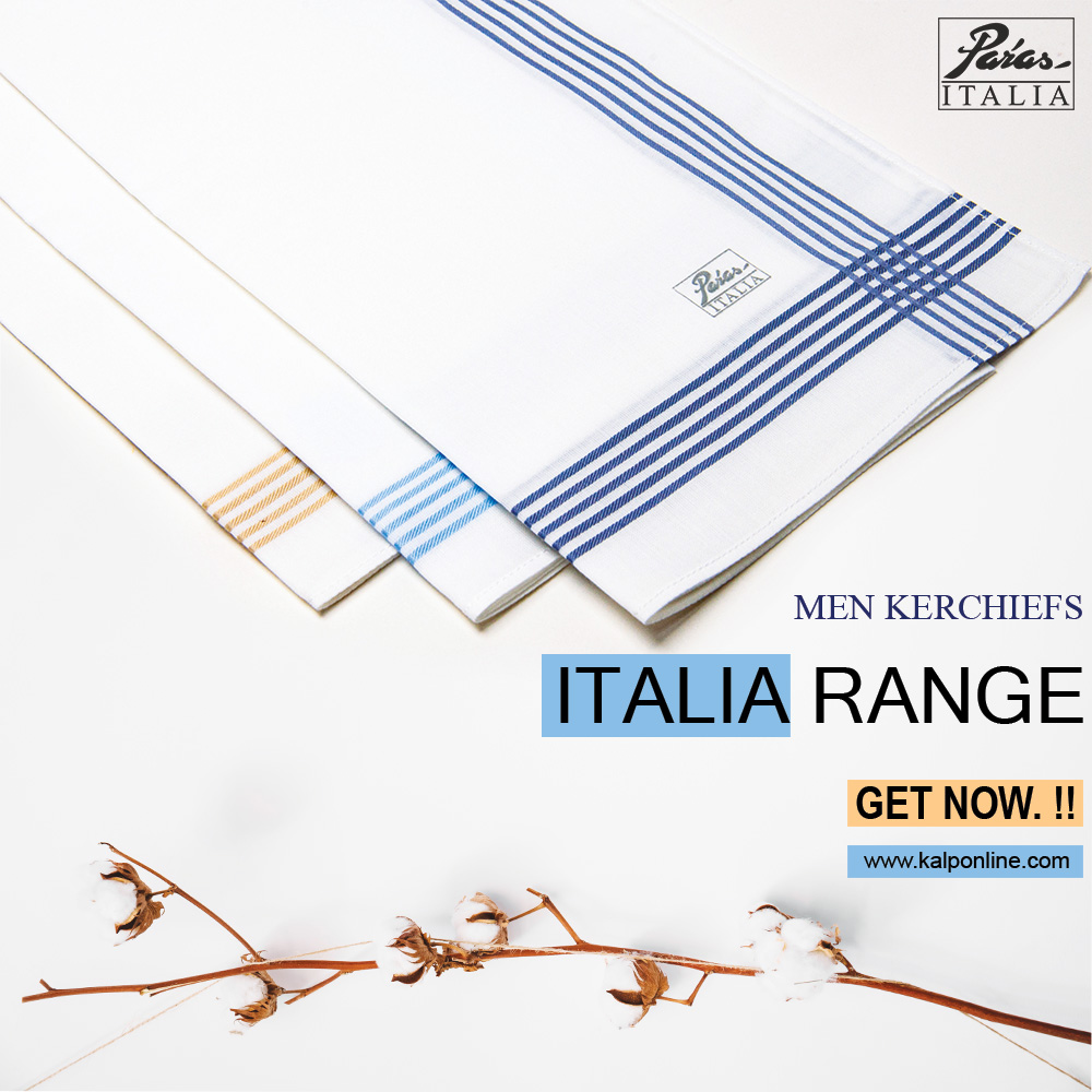 #ParasItalia Handkerchief
Shop Now
www.kalponline.com