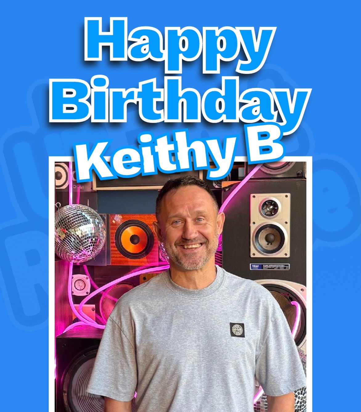 Happy birthday to our very own @dj_keith_burton
Have a great day mate and make sure you put some spice on it! π