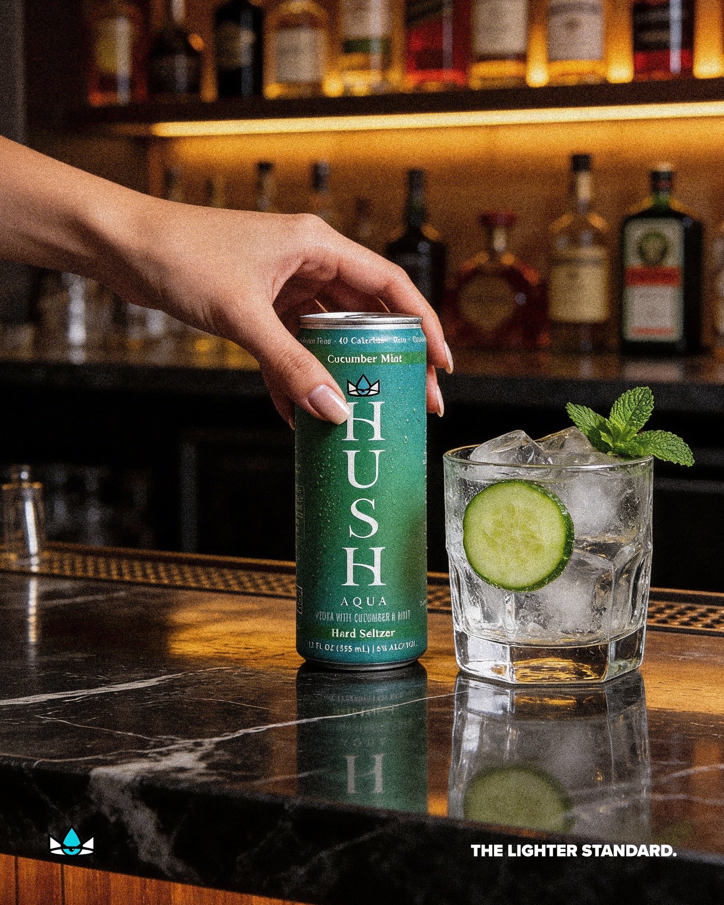 Premium vodka. Crisp cucumber. Fresh mint. Zero bloat. Why settle for flavored beer water when you can have the real thing?