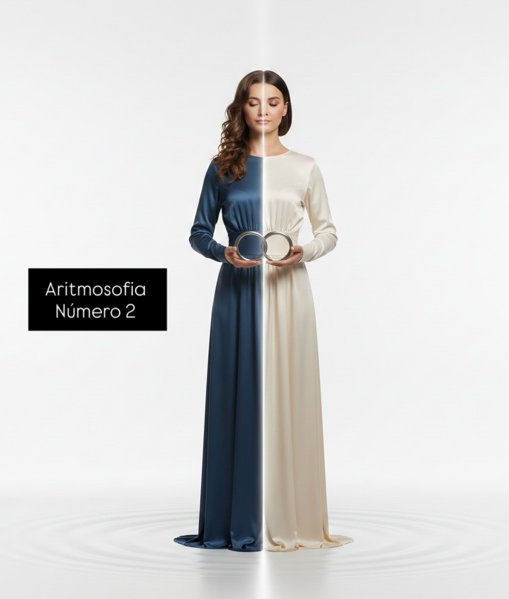 El 2 es el número de la duada. Simboliza que para que algo sea conocido, debe existir su opuesto. Es el principio de la diferenciación:
• Luz y Sombra: No podemos entender la claridad sin la oscuridad.
• Masculino y Femenino: La interacción de energías complementarias (Yin y Yang).
• Materia y Espíritu: La división entre el mundo tangible y el invisible.
Aritmosóficamente, el 2 actúa como un espejo. El Uno se mira a sí mismo y, al reconocerse, genera un “otro”. Por eso, el 2 está vinculado a la consciencia: la capacidad de separar el “yo” del “no-yo”.
A diferencia del 1, que es acción pura y voluntad, el 2 es receptividad. Se asocia con:
• La Intuición: La escucha interna.
• La Diplomacia: La búsqueda del equilibrio entre dos fuerzas en conflicto.
• La Madre Cósmica: La matriz que recibe la semilla (el 1) para dar vida.
Si quieres más información la podrás encontrar en el libro de “Aritmosofia” que podrás encontrar en la BiO y en Amazon Store.
#aritmosofia #numerologia #aritmologia