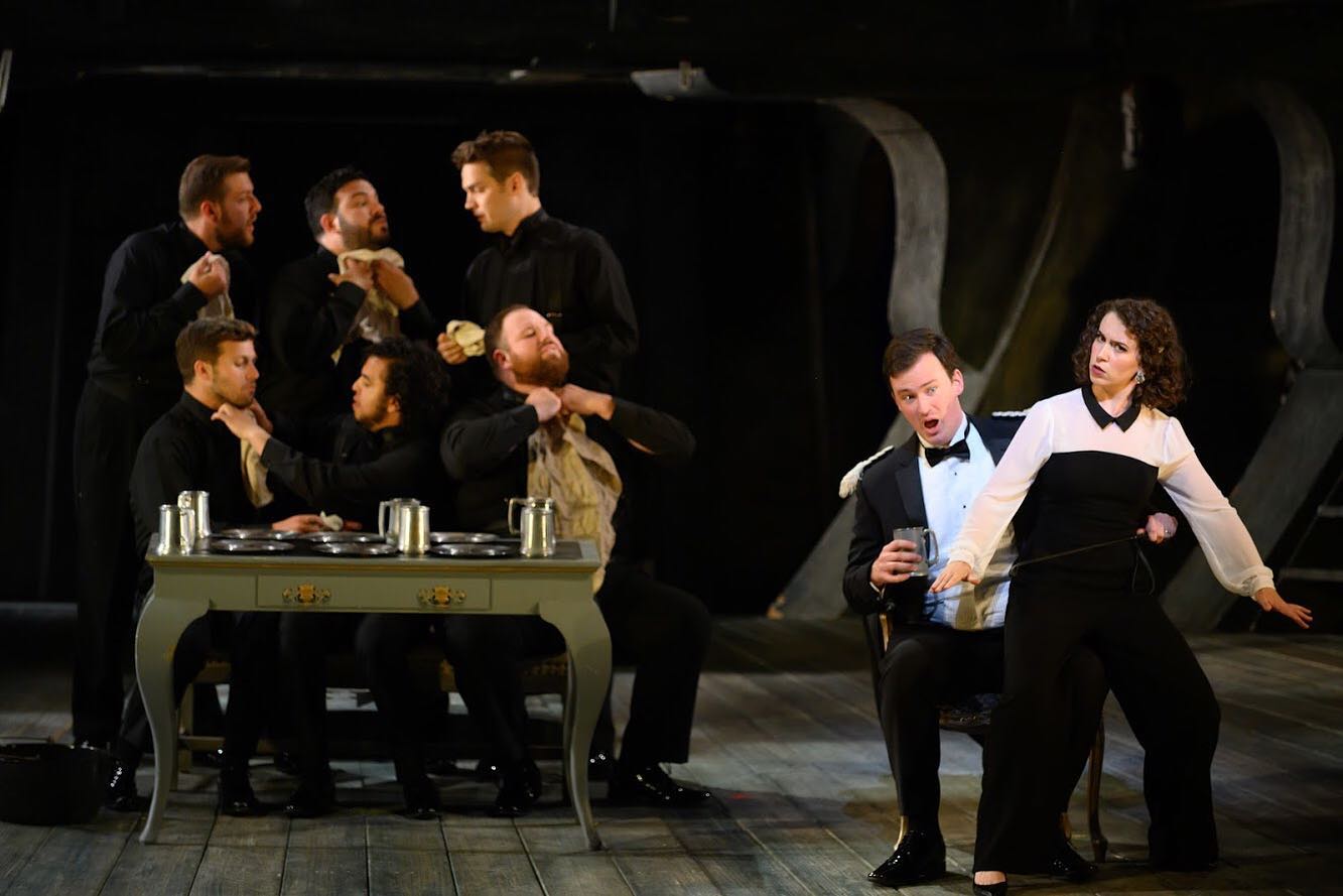 It’s hard to believe it’s been two months since @merolaopera gave me permission to goof off onstage with this motley crew! This is the face you make when @eldridge.greg tries to make you rehearse through your dinner break (jk he would NEVER)
Missing my squad something fierce today! @jeff_byrnes @michmichin @laureanoquant @edwardlaurenson @nickhufftenor @saloperaman12 #throwbacksunday #rataplanfordays #sunscream #sopranoinpants #squadgoals #everyoneisaprop #donizetti #lafilleduregiment #operasingersofinstagram
📸: @kristenloken