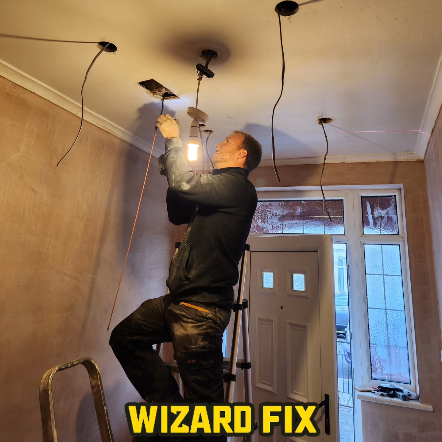 ✔ Walls fully replastered
✔ Spotlights installed
✔ Clean modern finish
Brightens the whole space instantly.
Message us for a free quote.