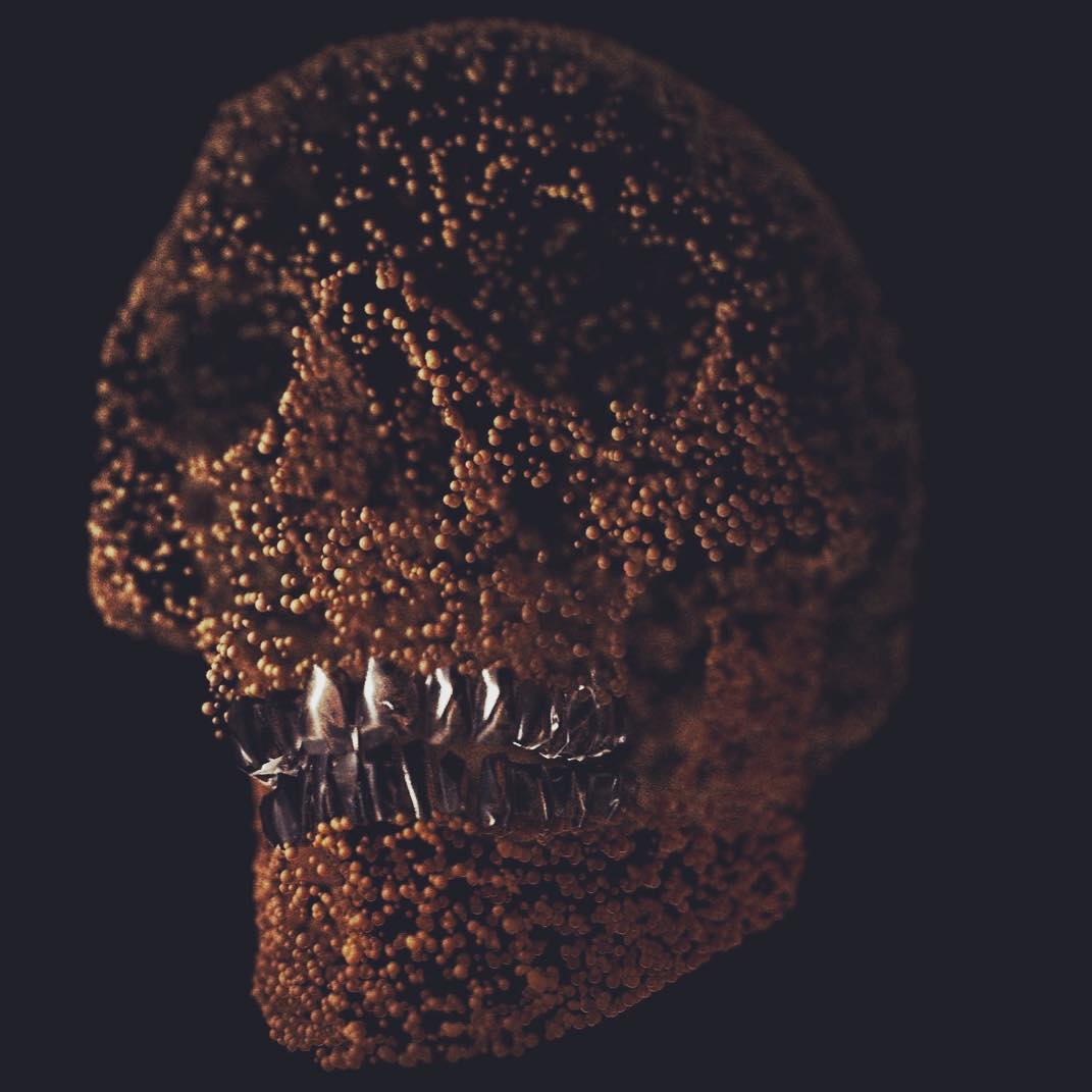 #vfx #dailyrender #cgi #computerart #3dart #skull #fortemotion www.fortemotion.com