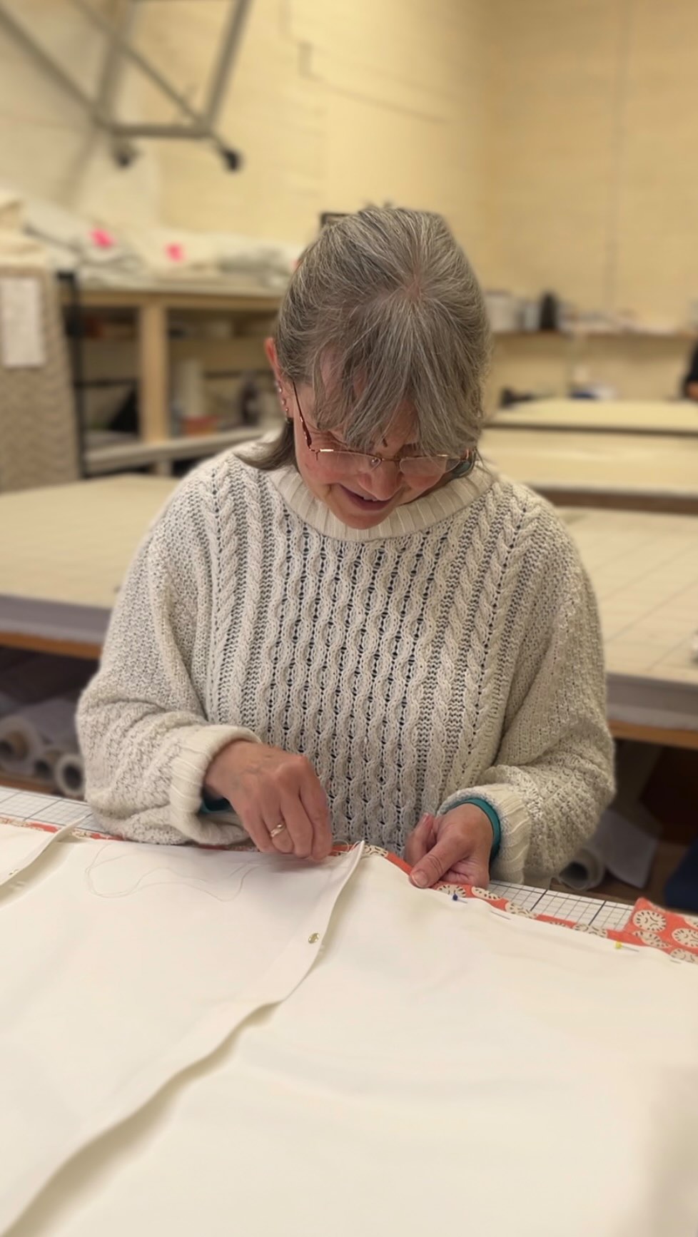 A behind-the-scenes look at how our bespoke curtains and blinds are made ✂️
The craftsmanship you’re seeing happens in the workshop of our sister brand, @lynne_kelly_curtains 🪡
Lynne and the team create every made-to-measure curtain and bespoke blind by hand — from precise measuring and cutting to careful sewing and finishing. Beautifully made window dressings designed to fit your space perfectly.
Lynne Kelly Curtains have also recently relaunched their website, making it easier to explore bespoke curtains, blinds, fabrics and soft furnishings online.
If you’re styling a space and want window dressings that truly finish the room, this is where the process begins 🩷