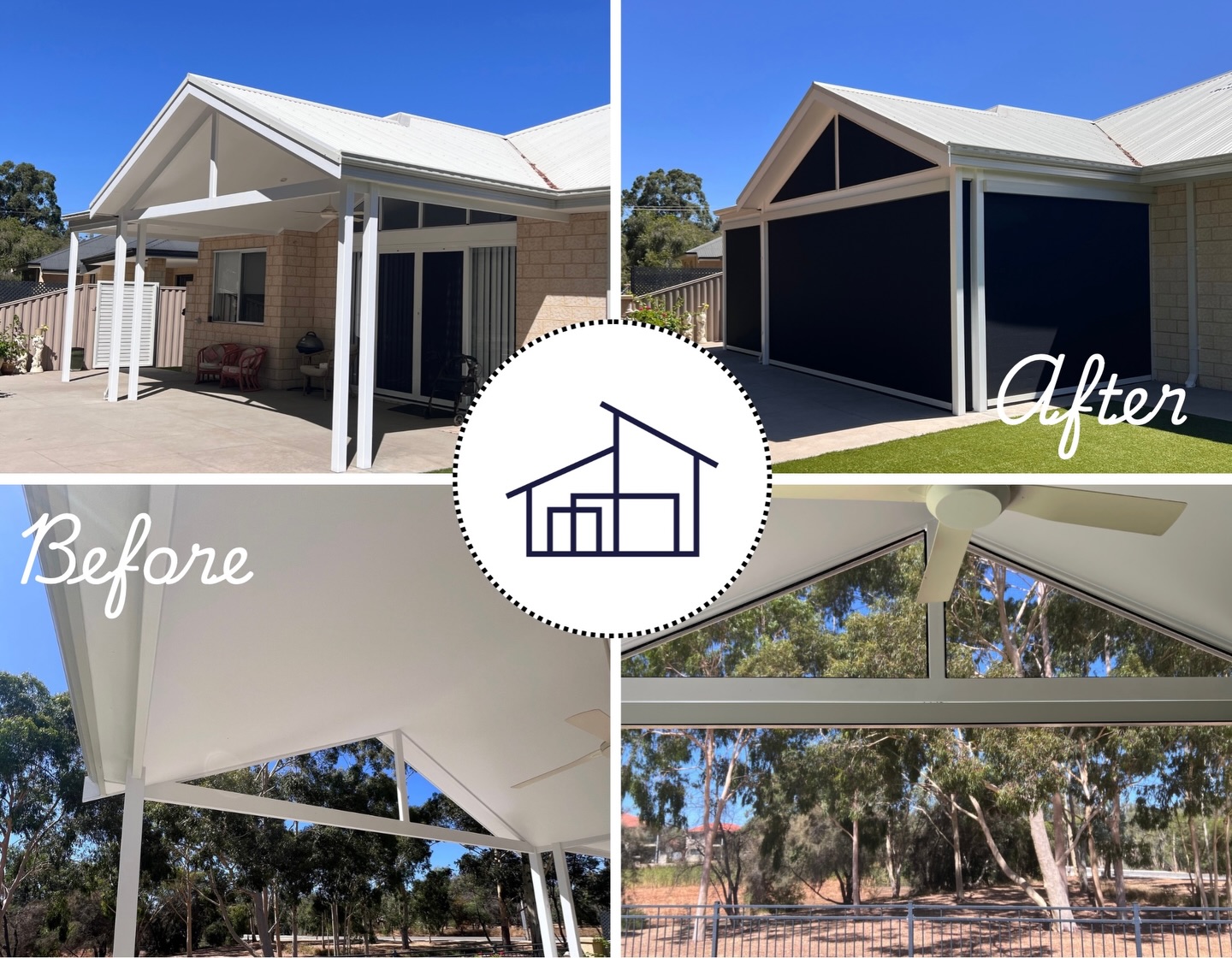 Before ➡️ After Transformation 🙌
This open alfresco is now a fully protected, private outdoor living space — perfect for entertaining all year round.
Our custom outdoor blinds:
✔ Block harsh sun & wind
✔ Add privacy
✔ Keep the area cooler
✔ Match your home perfectly
Simple upgrade. Massive difference.
If you’re thinking about enclosing your patio, send us a message — happy to help 👌
💬What’s App on +61 438 039 698
🤙☎️Call us on#95819911
Creative Blinds