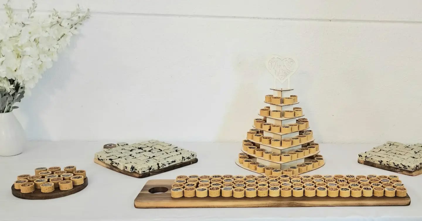 On Saturday we had the honour of setting up this beautiful dessert table for Jess & Corey at the stunning @ivorypavilionbuninyong 🤍
A gorgeous celebration, a breathtaking venue, and the most lovely couple — it was such a joy to be part of your special day.
Jess & Corey, thank you for choosing us to add a little sweetness to your wedding. Wishing you both a lifetime of love and happiness 💍💕