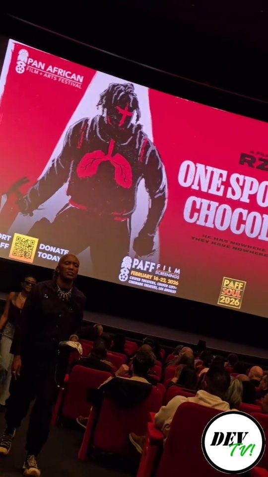 📣 #DevTVExclusive! 🔥 Opening Night was a success for @paffnow! 🙌 Big S/O's to the creative visionary @rza & his team on the premiere of his project "One Spoon of Chocolate." When this film officially premieres in theaters May 2026, it'll be something you won't forget!! 🔥🎬 Great film!! ✨️ Keep it locked! 🥂 #DevTV! 🖥 #YeahManISeeEverything! 👀