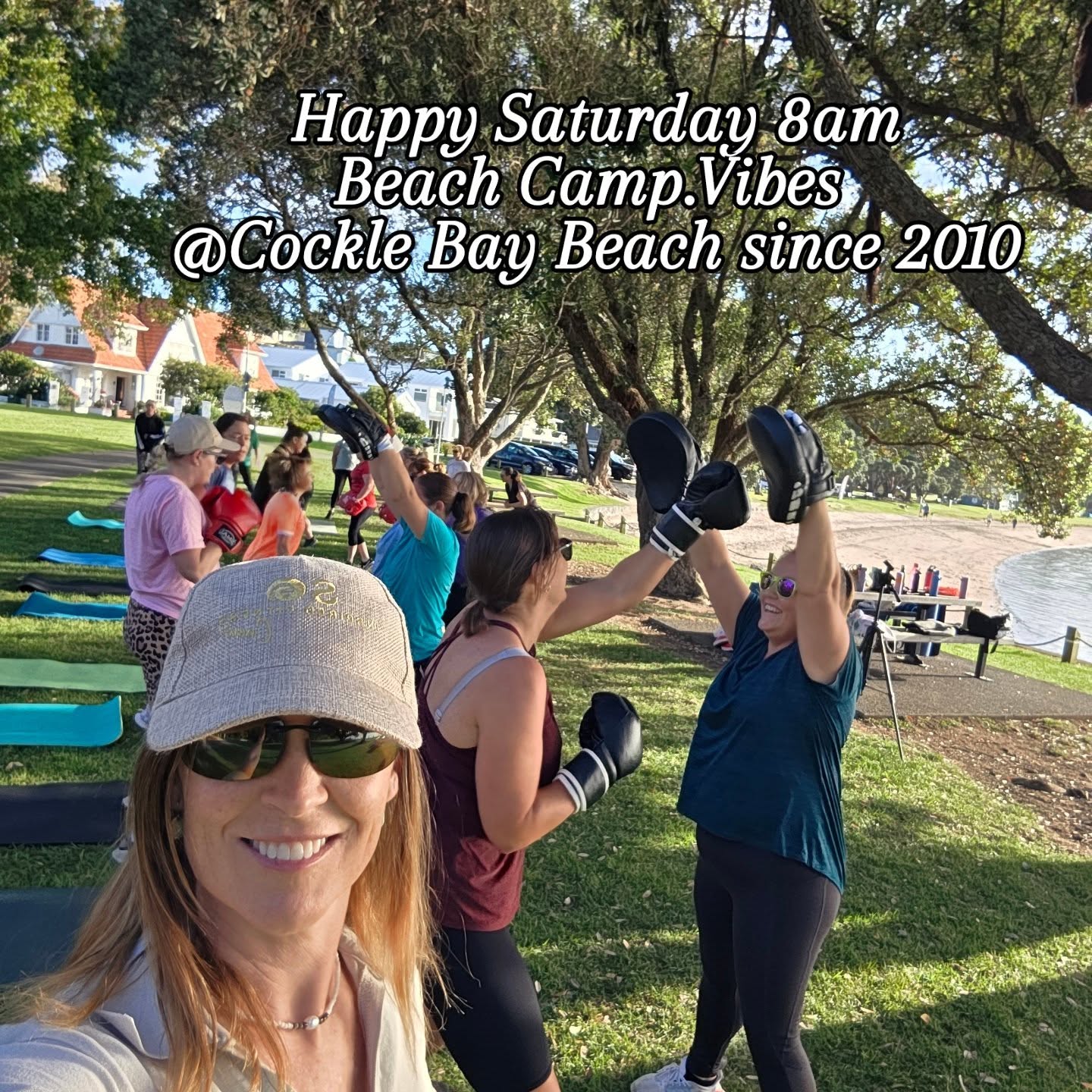 This will be our 16th year of Beach Camp time at Cockle Bay Beach, how we have grown and maintained and so many beautiful friends made 💕
July will be my 19th year anniversary since starting my So Inspired Fitness business first in the UK then right here at Cockle Bay. I love it so much 🏝🥰