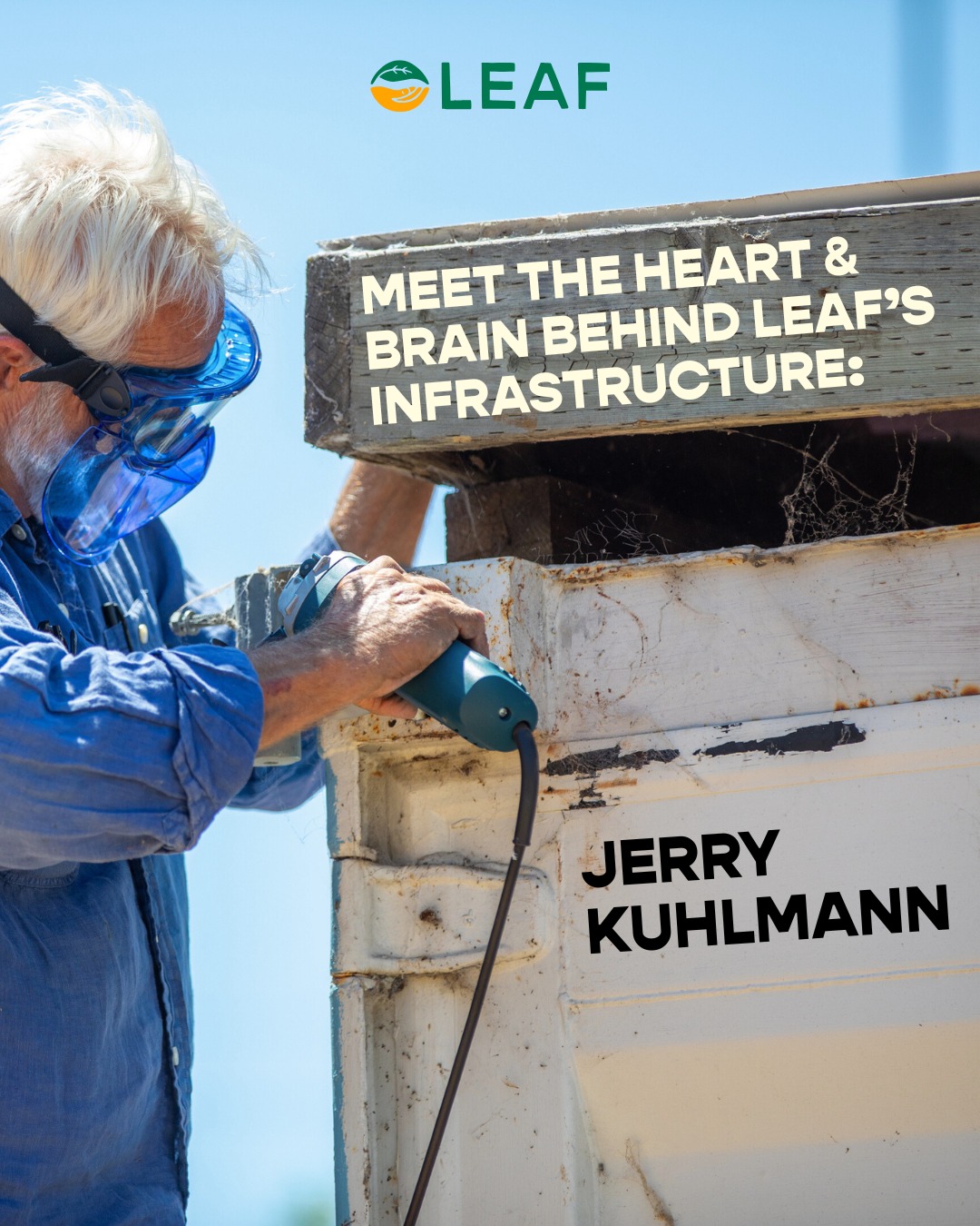 Meet the heart and brain behind LEAF’s infrastructure! Our latest blog shines a spotlight on Jerry Kuhlmann, LEAF’s longtime volunteer and Director of Infrastructure, whose vision, dedication, and engineering savvy have been instrumental in transforming a once-weedy field into the thriving LEAF Urban Farm. From designing irrigation systems to leading build days and mentoring scout troops, Jerry’s hands-on leadership is helping us lay the foundation (literally!) for a more sustainable, resilient future. Read the latest article (linked in bio) from our volunteer blogger Christine to learn more about Jerry’s background, his involvement with LEAF, and his passion for community and climate action.
#fremontca #volunteerspotlight #leafurbanfarm #eastbaygardening #regenerativeagriculture