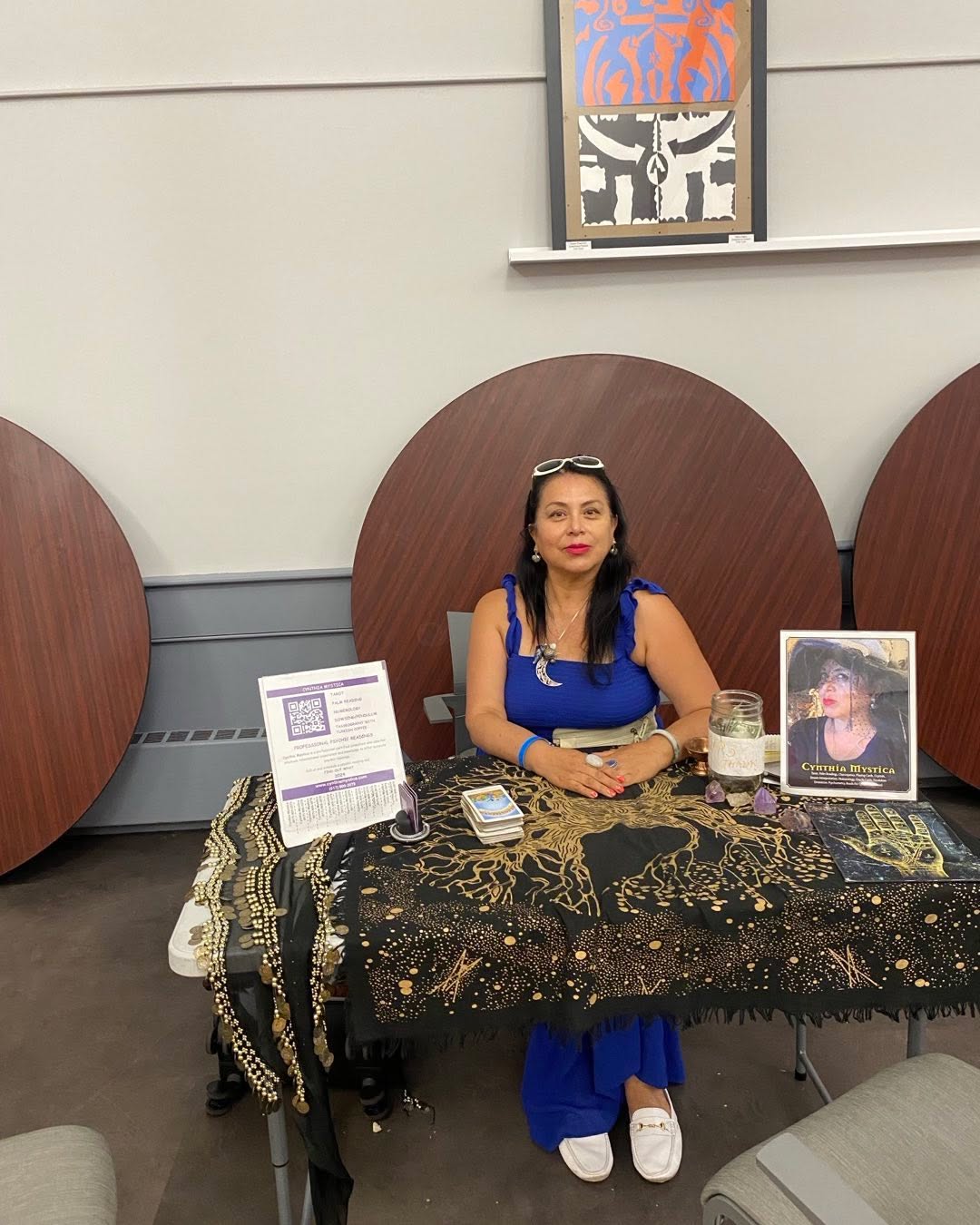Working in a psychic fair in Stratford Connecticut this wekend