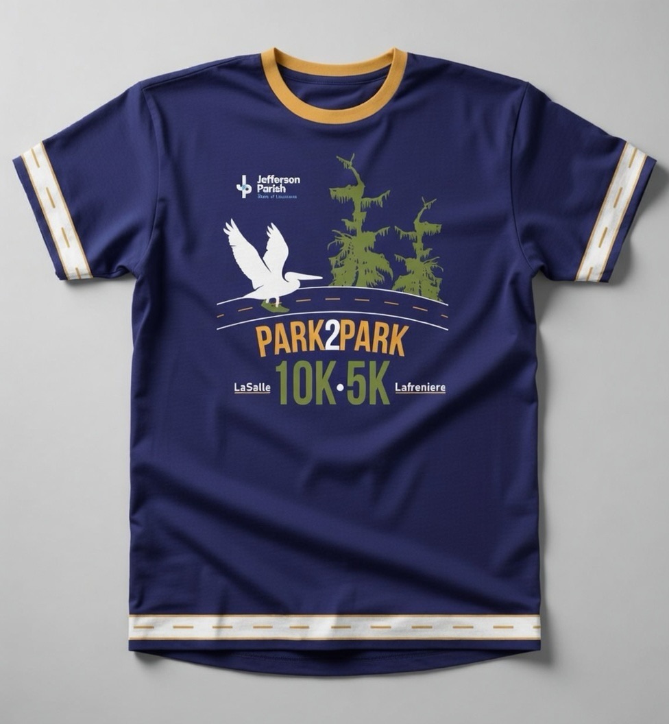 2026 PARK•2•PARK 5K / 10K T-SHIRTS have arrived!
Saturday - March 14, 2026
SIGN UP NOW! (Link in bio)
#runnola
#runnotc