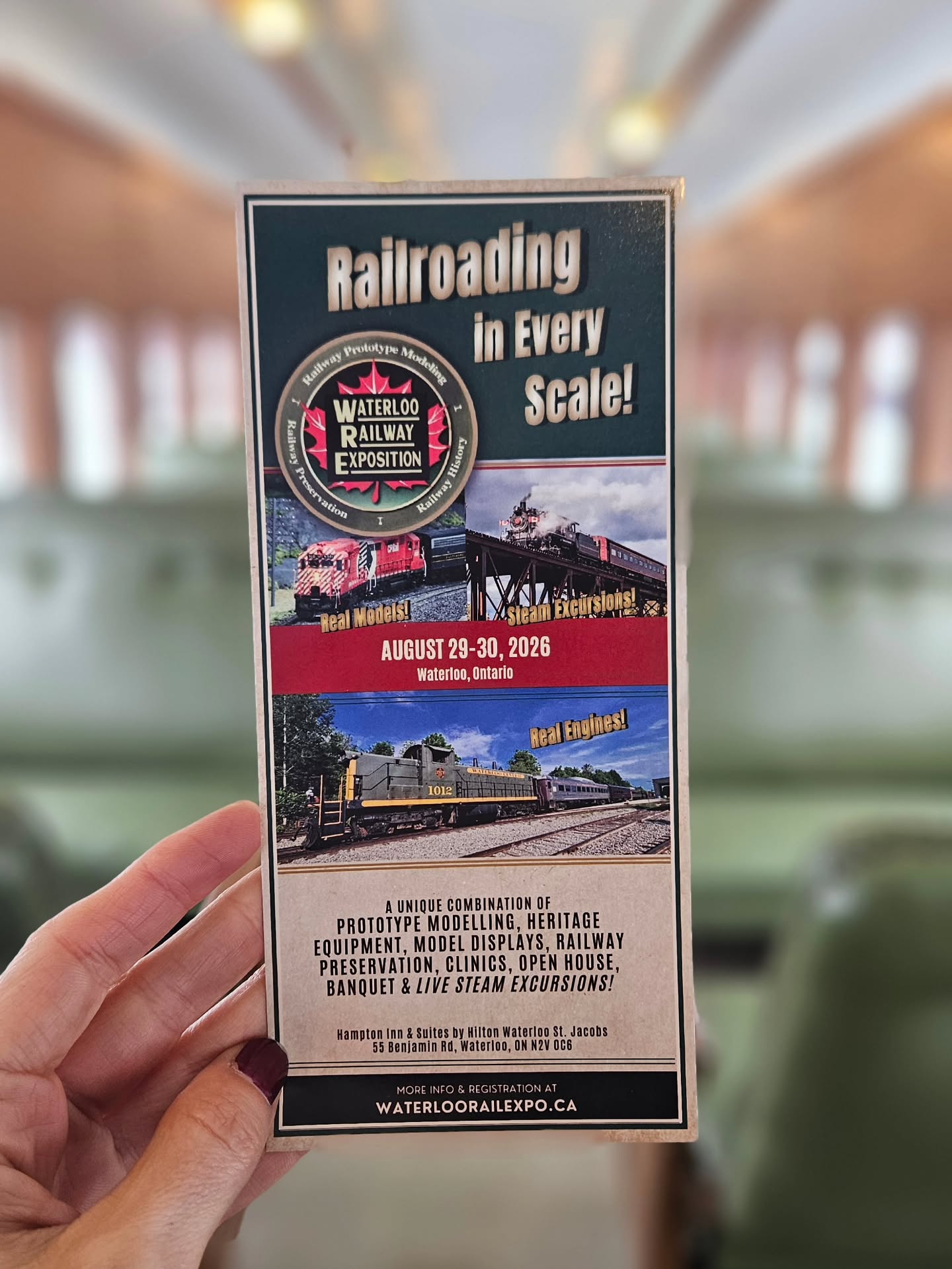 Brand consistency... it's just so satisfying! 🥰 😇
#designedbybbmarketing #waterloorailexpo #wcr #smallbizmarketing #designedbyBBMarketing