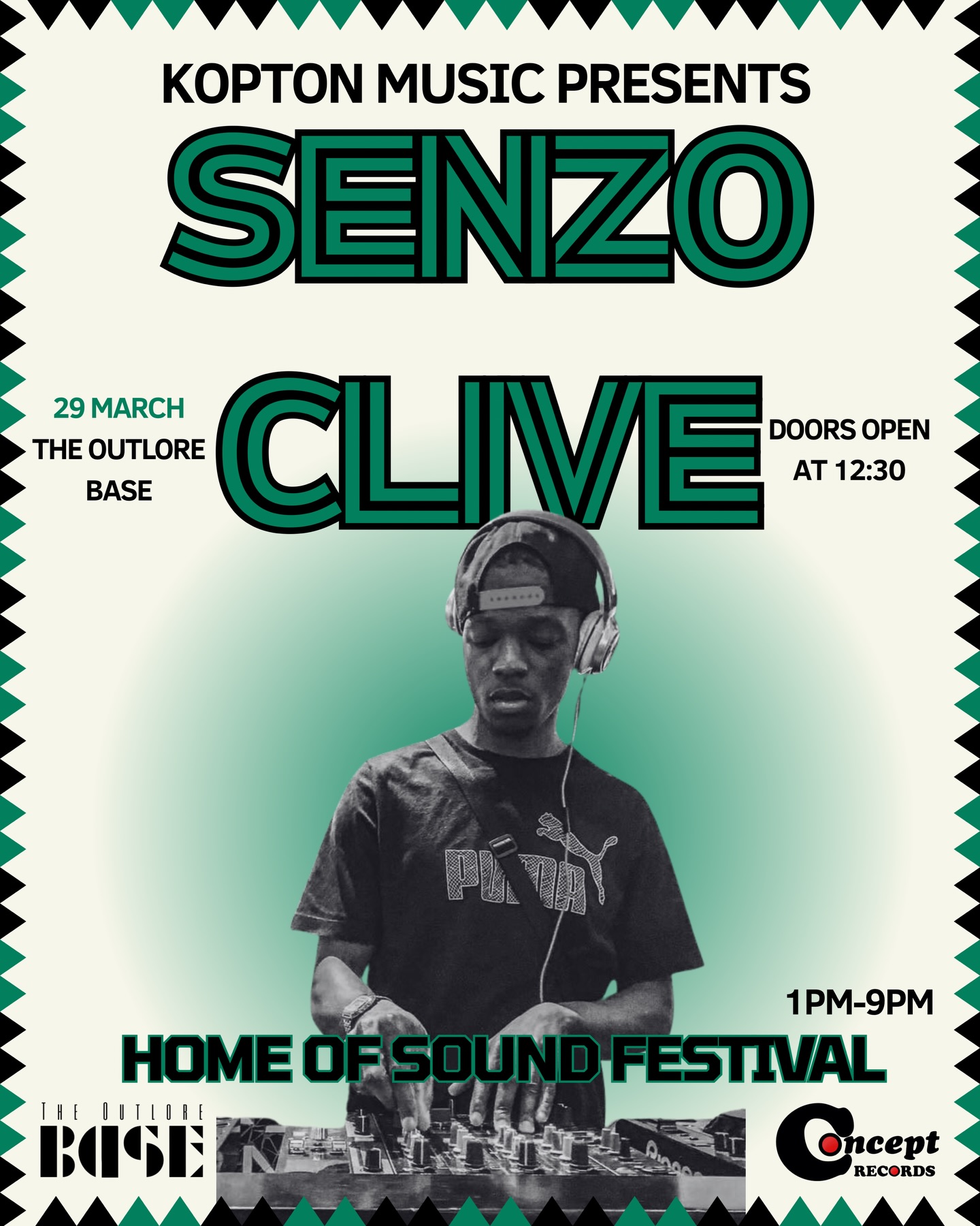 We’re so excited to announce our FIRST DJ on the Home of Sound lineup today!🤩🇿🇦🔥 @senzo_clive will be on the decks on the 29th of March at the Outlore Base!🎧Grab your General tickets with the link in bio or on Quicket.😉Be there or be told! We’re 6 weeks away!🗓️
#homeofsoundfestival #electronicmusic #senzoc #dj #capetown