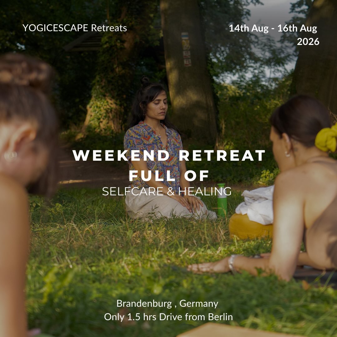 If you’re longing to slow down…
to breathe with nature…
to move your body with purpose…
to listen to your inner voice again…
this retreat is your space.
Reconnect Summer Retreat! 💛
Just 1.5 hrs drive from berlin
Surrounded by the peaceful fields and forests of Brandenburg, we’ll dive into yoga in all its forms movement, breath, stillness, ritual, connection. A full journey toward wellness for body, mind, and spirit.
Come reconnect with yourself, your practice, and the quiet wisdom that only nature can awaken.
We’re ready. We’re excited. And we can’t wait to welcome you.
Save the dates: 14th–16th August 2026.
Let your new year begin with intention. Link in bio ❤️
Beautifully shot by @moodymotionpictures 🙏
#yogaretreat #yogastudio #yogaretreats #retreats berlinretreats yogaberlin reconnectretreat retreatforwomen retreatfores