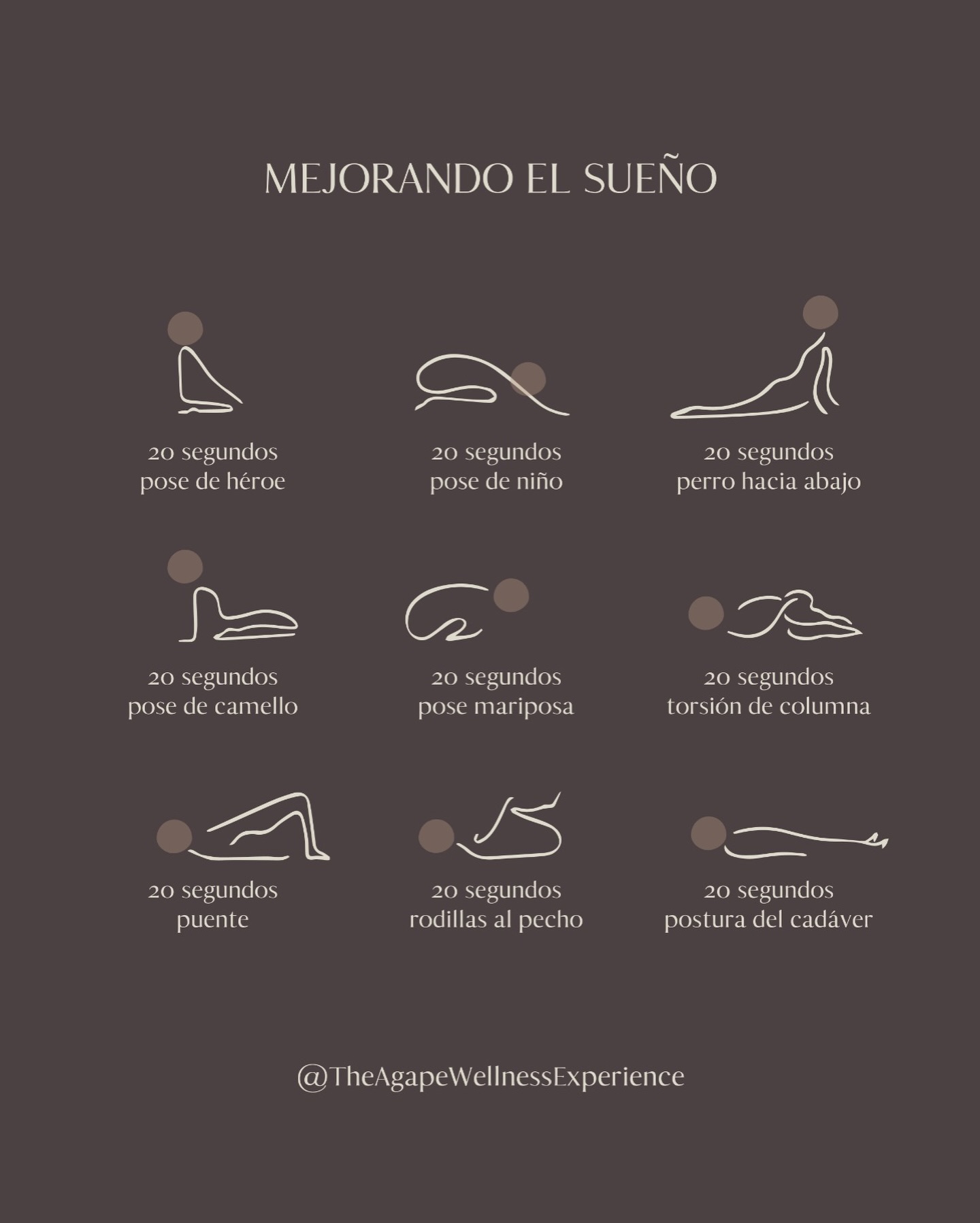 SABÍAS QUE EL SUEÑO ESNUNA GRAN PARTE DE TU BIENESTAR?✨
La higiene del sueño va más allá de “dormir 8 horas”.
Preparar el cuerpo y la mente con una rutina de relajación nocturna puede mejorar la conciliación y la profundidad del sueño.
Nuestra clase de Yin Yoga es una manera sencilla de mejorar tu rutina del sueño✨
Te esperamos los Martes y Jueves a las 6pm