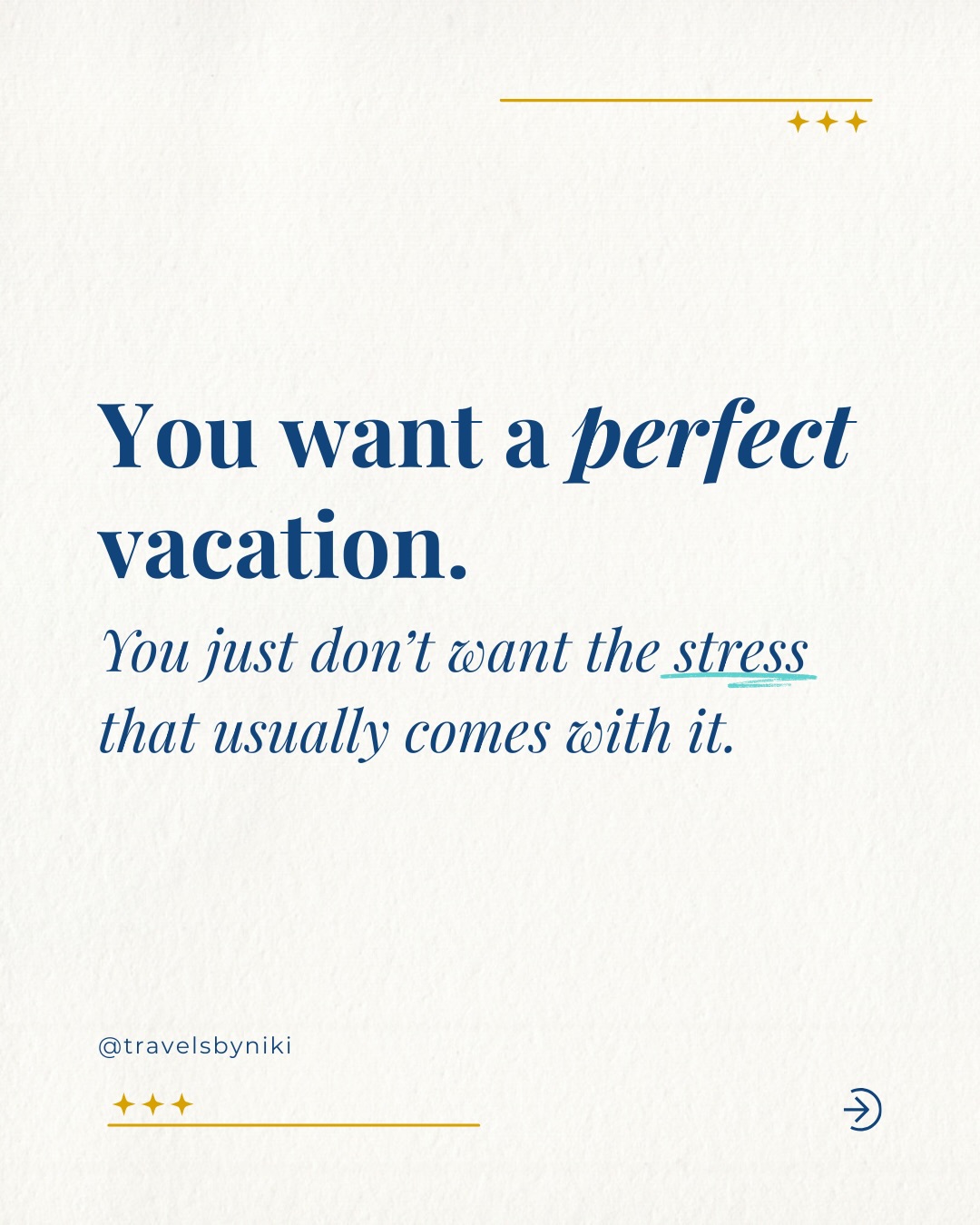 Most people don’t realize how stressful planning feels until it doesn’t anymore.
Jacqueline didn’t come to me because she didn’t love travel.
She came because planning felt overwhelming and high-stakes.
Too many decisions and too much pressure to get it “right.”
Once expectations were clear and options were guided, planning stopped feeling like work — and started feeling supportive.
That’s always the goal.
What would make planning feel easier for you right now, clarity or support?
.
.
#travelplanning #traveladvisor #vacationplanning #travel #vacation