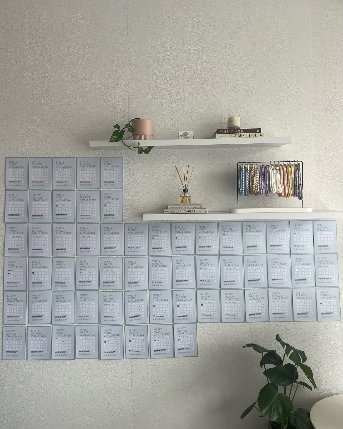 The wall is filling up BUT, it’s not too late to join 🤍 Only 15 classes in 30 days now, that’s easy peasy! If you’re keen to jump in, be sure to grab a challenge card on your next visit 🫶 (put my first sticker up this morning and I’ve never felt better)