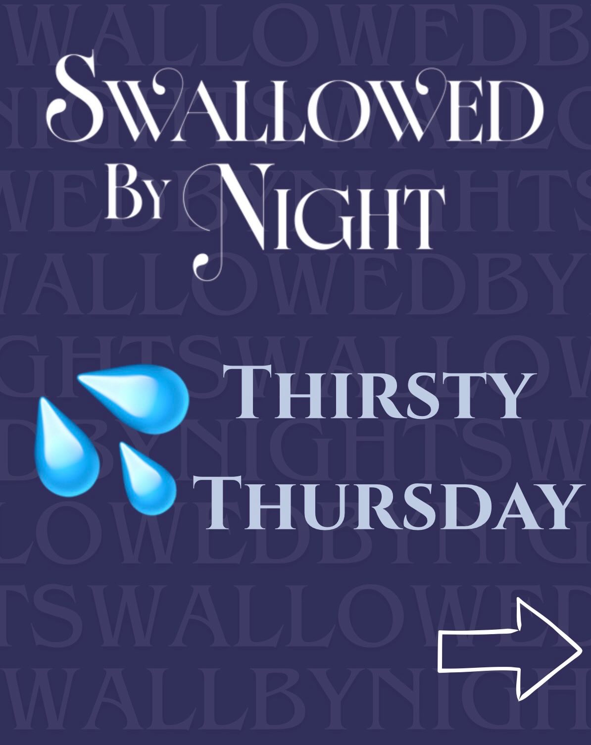 As requested… THIRSTY THURSDAY 💦😈
Swallowed By Night is available for preorder NOW! Links are in my bio to purchase!
Photo by @utopiajk101