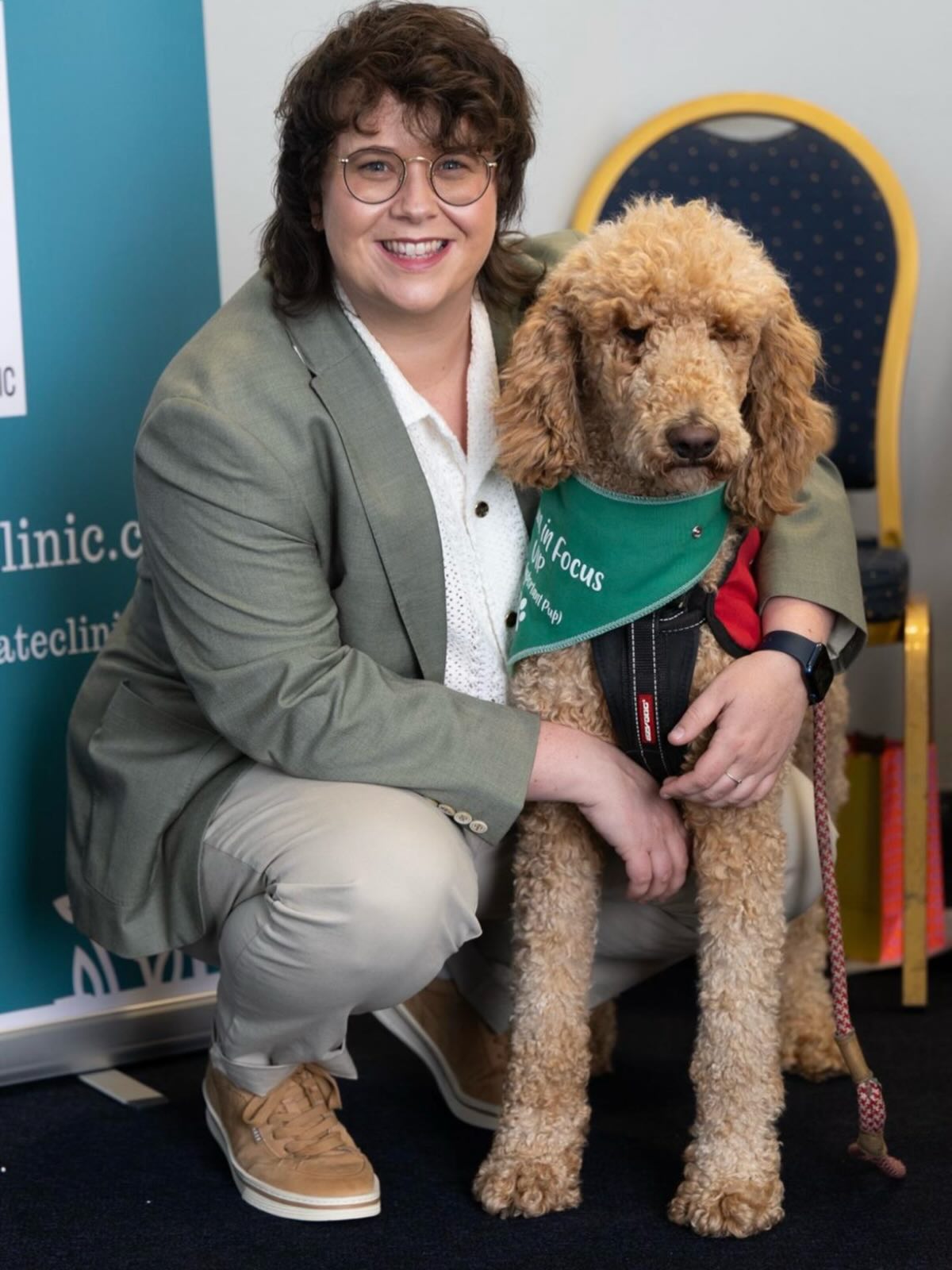 Today is national love your pet day and we’re celebrating some very special co-therapists — dogs.
For many autistic children and adults, dogs are more than pets. They are emotional anchors, sensory supports, motivators, and trusted companions in a world that can sometimes feel overwhelming.
Our Patron Emer has an autism assistance dog named Dougal who is often at Lancefield Private clinic to offer some of this support to our clients.
#nationalloveyourpetday #autismassistancedog
