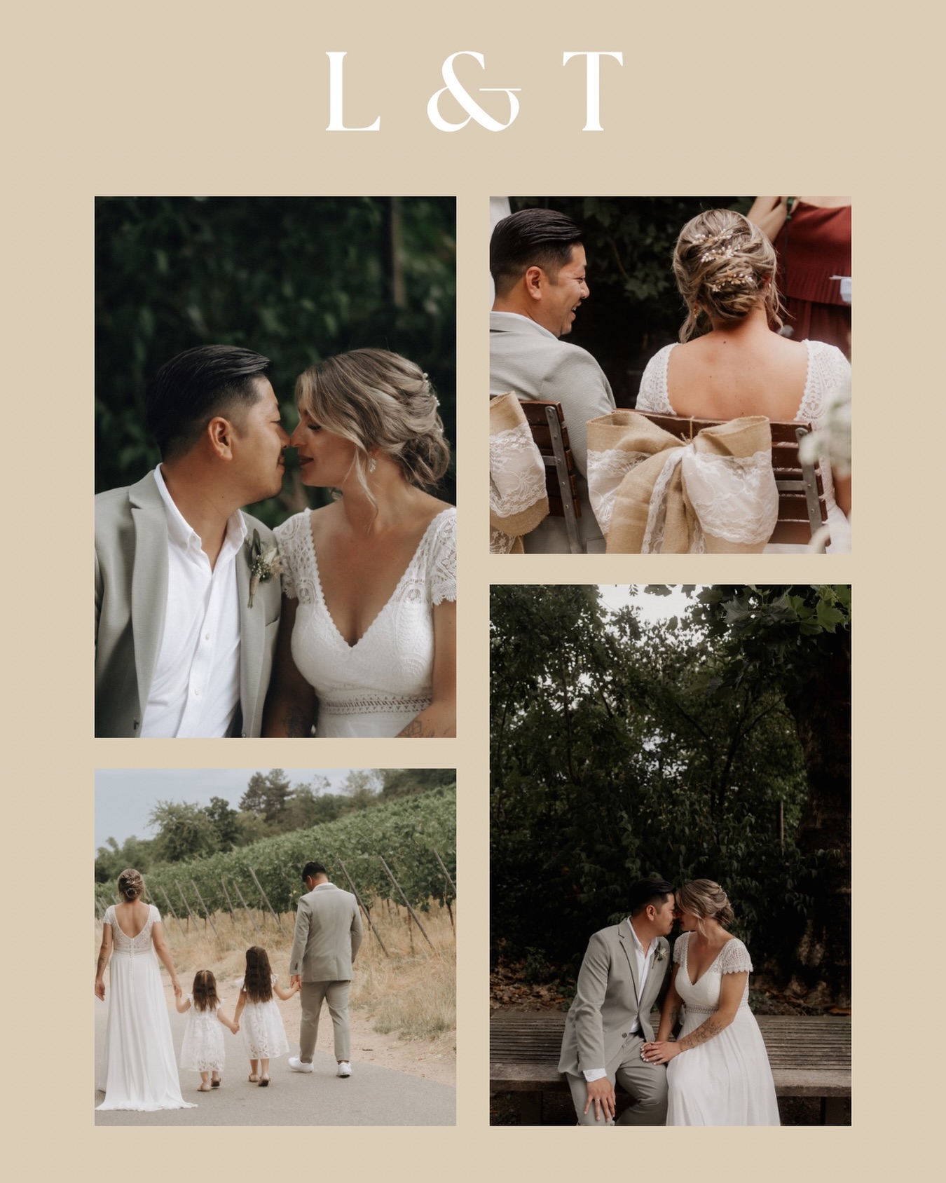 𝐋 𝐢𝐬 𝐟𝐨𝐫 𝐭𝐡𝐞 𝐰𝐚𝐲 𝐲𝐨𝐮 𝐥𝐨𝐨𝐤 𝐚𝐭 𝐦𝐞 🤍 LOVE.LOVE.LOVE.
Ich bin dankbar, dass ich 2023 eure Geschichte erzählen durfte. Mit all dem Lachen, den Freudentränen und einer besonderen Wärme, die euren Tag getragen hat. Diese Erinnerungen bleiben nicht nur bei euch, sondern auch bei mir 🤍
Und sie sind für mich noch aus einem anderen Grund so wertvoll: Ihr seid echte Herzensmenschen für mich @liann_la & @t.u.an Mit euch hat alles angefangen und genau deshalb gehe ich mit ganz viel Vorfreude in die Hochzeiten in diesem Jahr ✨
photos by @geliunddaniel
#throwbackweddingday #freietraurednerin #freietrauung