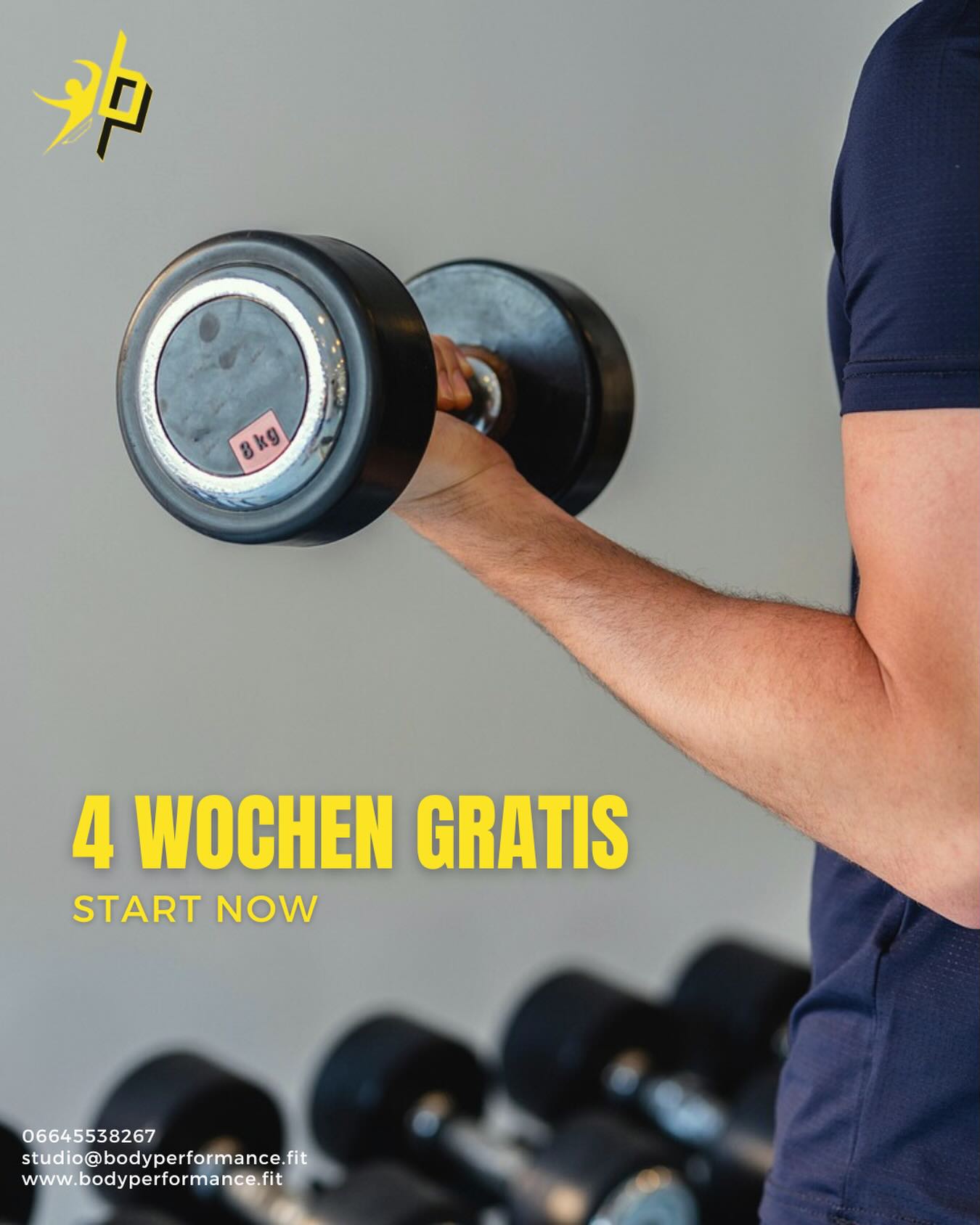 4 Wochen gratis.
Keine Ausreden mehr – nur Ergebnisse. 💥
#bodyperformance #bodyperformancestudio #bodyperformanceleibnitz #xundmacher #diexundmacher