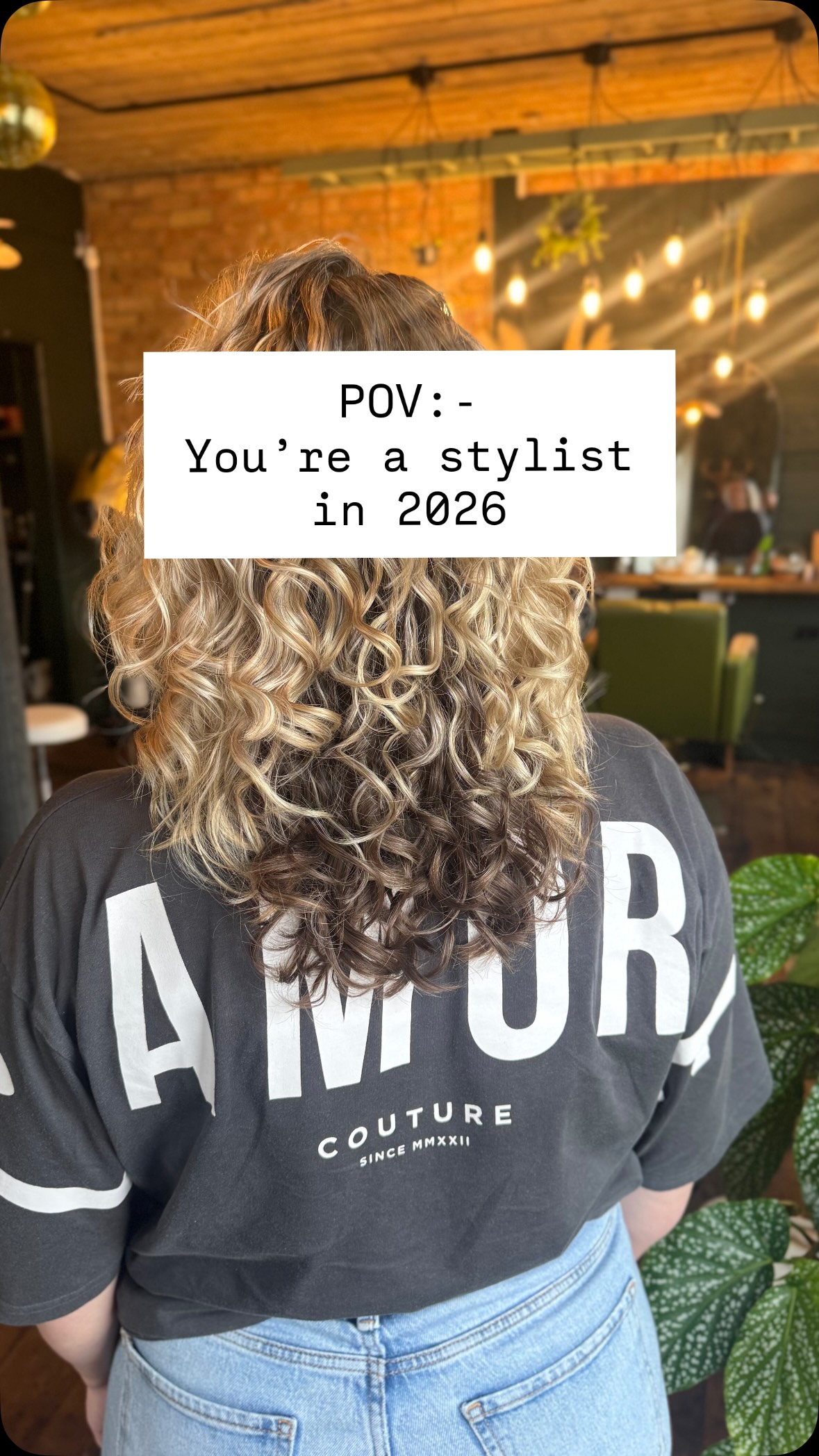 If I had a £ every time someone showed me an Ai image 😂
Truth is when it comes to inspo pics I’ll have them all, it doesn’t matter if the inspo has the same curl pattern, colour or density as yours, what I’m looking at is the VIBE!
You chose these images because you liked them, you see something in each one that you want your own hair to resemble.
There are so many options when it comes to curl hairstyles the sky really is the limit!
No-longer do you have to feel a straight trim along the bottom has to do… when you bring me a group of images we can work with them, sometimes we create a goal and plan how to achieve it, sometimes we dive head first!
I love inspo! Please keep bringing it in with you!!
#curlyhair