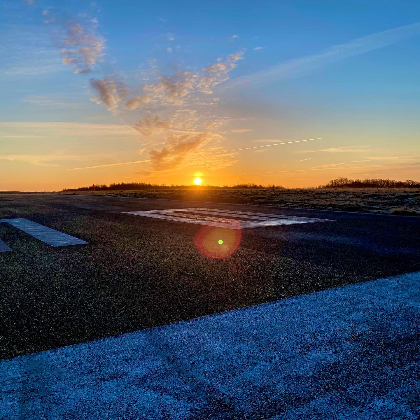 It was a beautiful morning for flying! ☀️ 😎✈️