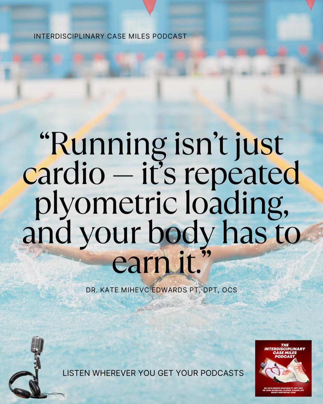 He thought it was just his ferritin.
He was training harder than ever, doubling his mileage, adding hills and speed work, and not getting faster. So naturally, he assumed the problem was iron, fix the number, fix the performance. But low ferritin is rarely just a ferritin problem.
In this case, it was an early warning sign of a much bigger picture: rapid load progression, a background as a non-weight-bearing athlete, and likely low energy availability. When a former collegiate swimmer jumps from 20 to 40 miles per week without a gradual bone-loading transition, the cardiovascular engine may be ready, but the skeleton isn’t. Thigh pain in that context isn’t a quad strain. It’s a red flag. And in his case, it was a femoral shaft stress fracture.
The lesson isn’t “take iron.” It’s zoom out.
Bone adapts to progressive loading. It needs fuel. It needs recovery. It needs time. You can’t out-fitness tissue readiness, and you can’t supplement your way out of a training error. For runners and the clinicians who treat them this case is a reminder to think in systems. Training history matters. Sport background matters. Nutrition matters. When something feels off, ask why not just how to fix the lab value. Because performance plateaus and stress injuries are rarely random. They’re patterns. And better strategy always beats more mileage.
🎧 Listen to Episode 13: Low Ferritin, Marathon Training & Bone Stress Injury — When “Fix the Iron” Isn’t Enough on the Interdisciplinary Case Miles Podcast wherever you get your podcasts and please share it with a runner, coach or clinician who needs the reminder.
#RunningPodcast #LowIron #Ferritin #Running #BoneStressInjury