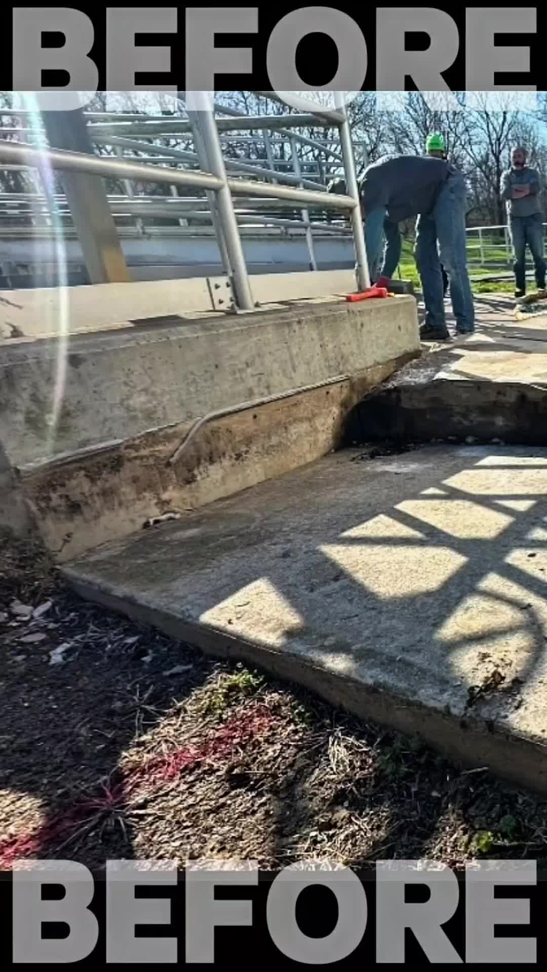 🏭 Commercial or industrial concrete dropped? Check out this before and after! 12 INCHES DOWN and raise back up! In the Terre Haute or Indianapolis areas and need some concrete raised? Give us a call!
https://www.rfr.bz/ibda531