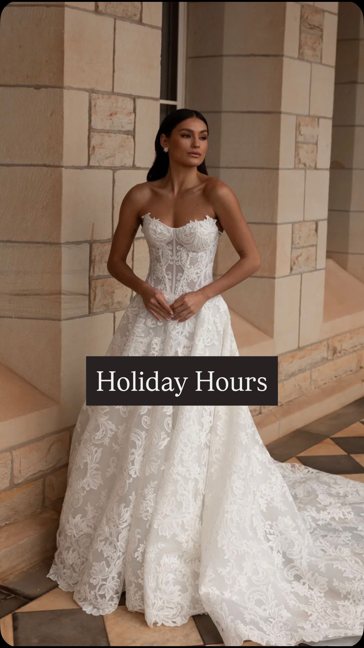 Here are our hours this week! Appointments are pretty limited but there are still a couple spots left that we just opened up yesterday!! If you’re home for the Holiday or simply want to make this weekend your “YES MOMENT” - book your appointment ASAP!