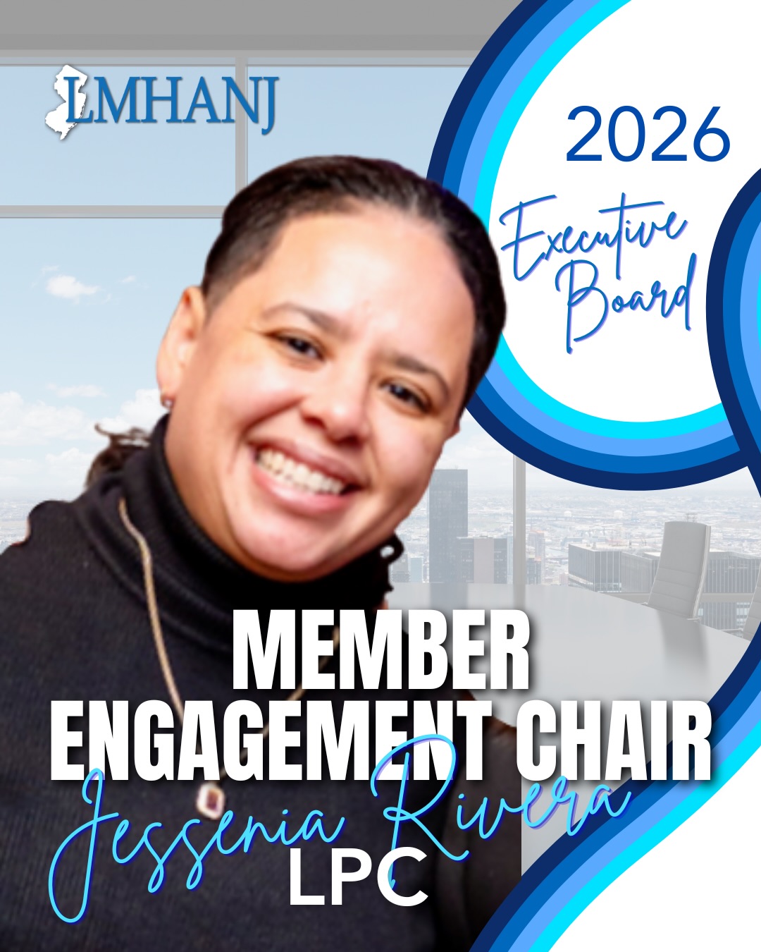 📣 2026 LMHANJ Board Spotlight📣
Meet Jessenia Rivera, LPC - Member Engagement Chair
Jessenia is a licensed and board certified counselor with over 10 years of experience. She specializes working with young adults, adolescents, and children. Along with being the founder of The Prosper foundation @theprosperfoundation, dedicated to providing free therapeutic support to youth in the community.
Scroll to learn more about our Member Engagement Chair!
Check out our website to read Jessenia’s full bio.
If you’re interested in knowing more about membership, our annual conference, or our scholarship check us out at www.latinomentalhealthnj.com
