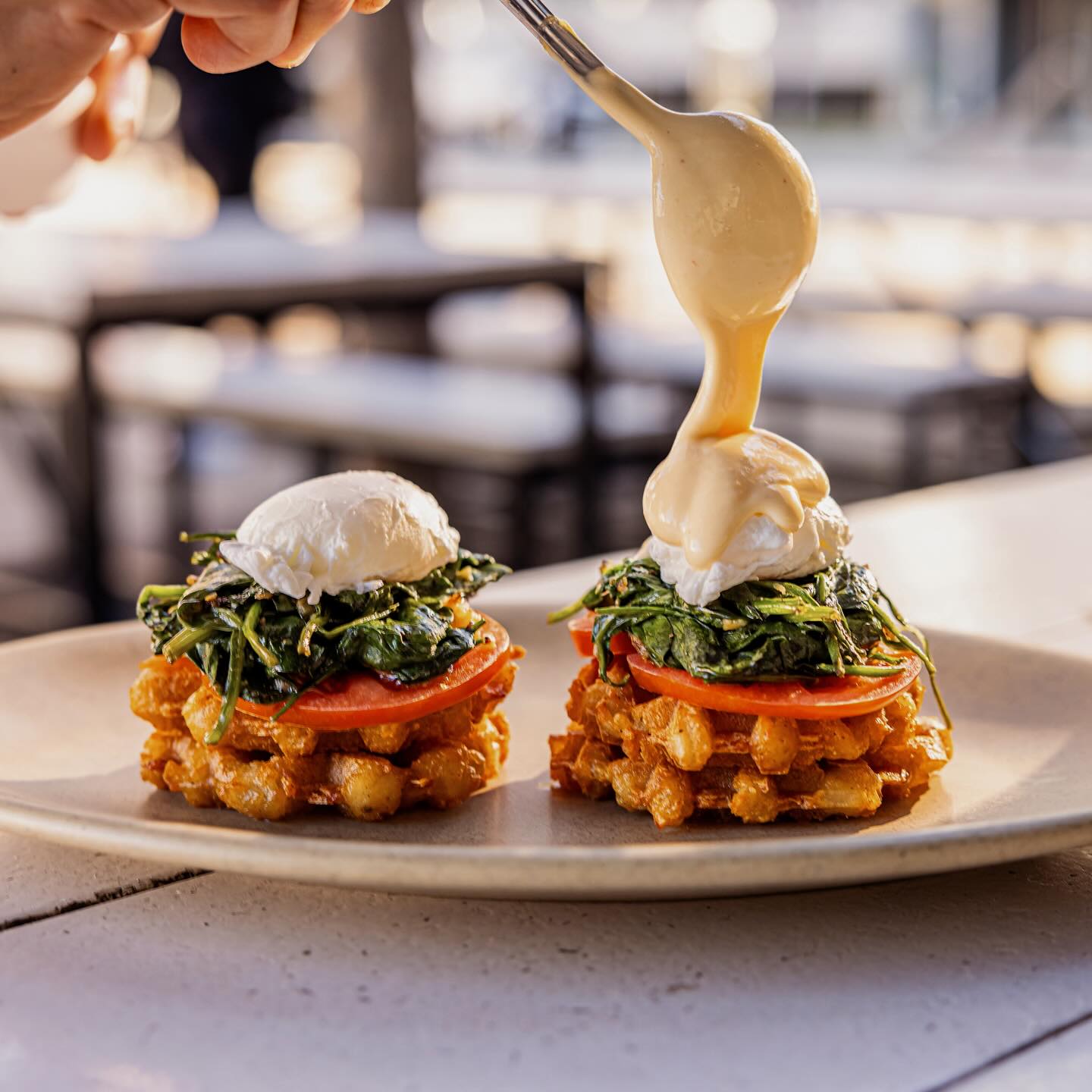 golden yolks, velvety hollandaise, zero regrets.our eggs benedict understood the assignment.see ....