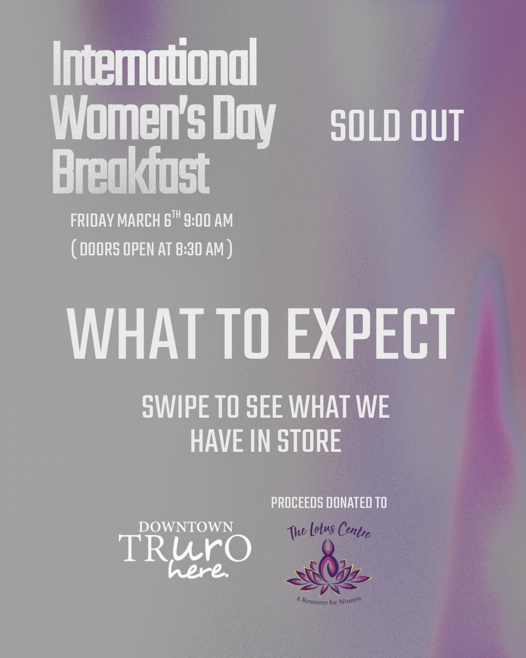 Who’s excited for our SOLD OUT International Women’s Day Breakfast next Friday, March 6th?! 🎉✨
We can’t wait to celebrate the incredible women in our community and around the world.
Swipe to see what we have planned,
It’s going to be an inspiring morning! 💛
Thank to our amazing community sponsors:
🏡 RE/MAX Fairlane Realty
📊TCPEP
🧡VERECAN Group of Companies
🎶Brigid Trio