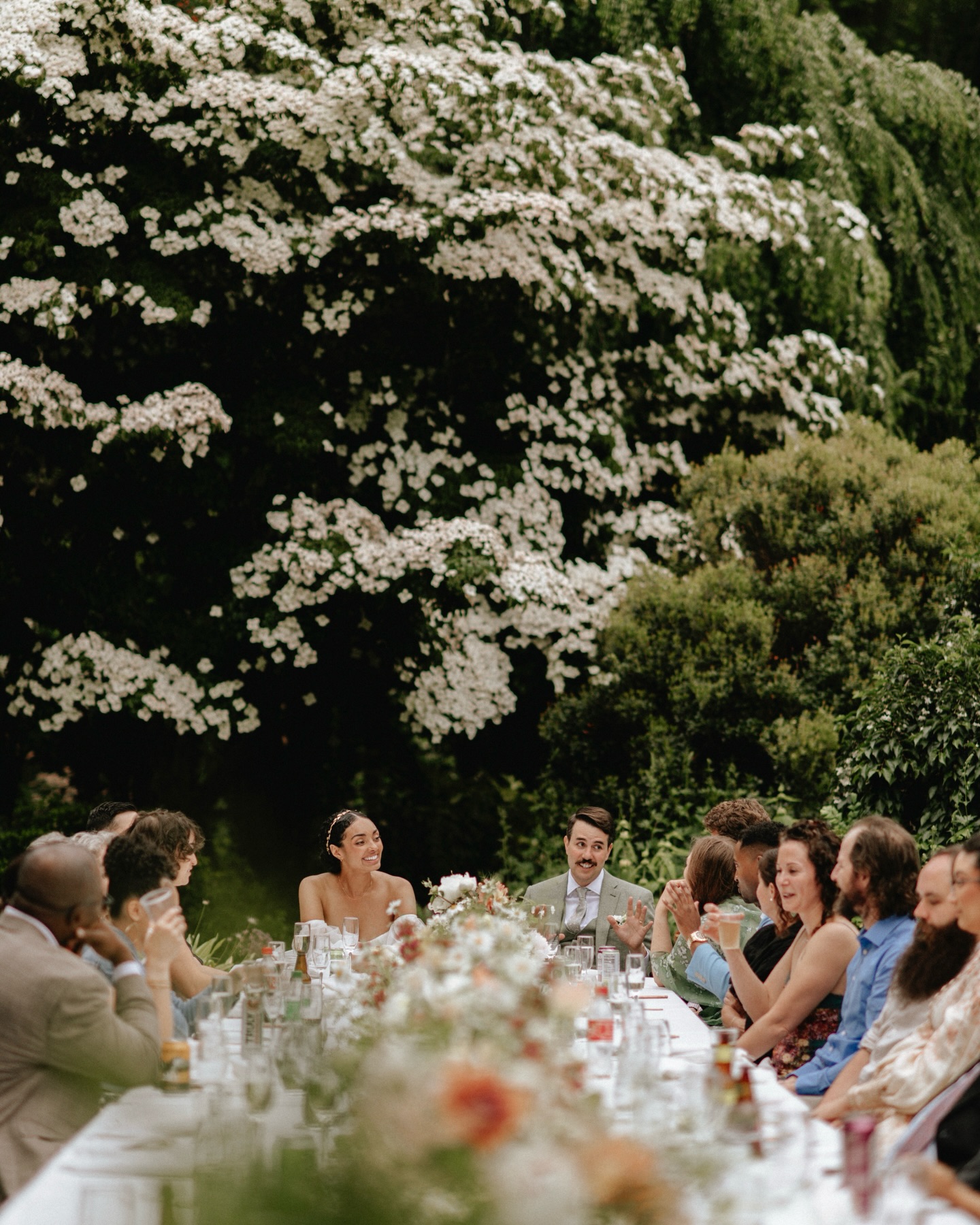 The most enchanting dinner reception 🤍🤍🤍🤍 I remember reallly hoping the sun would pop out through the trees during dinner but honestly we were just lucky it didn’t pour rain this day. It was still the most lovely evening!
Catering: @Essenceofthymes
Bar: @bh714barandgrill
Officiant: @samanthaofficiates
Hmua: @alj_mua from @serenebelleartistry
Florals: @leximaradesign
Dress: @ultimatebridestl
Suit: @indochino
Venue: @heronswoodgrdn
Ring: thediamondbarstl
#washingtonweddingphotographer #gardenwedding #kingstonweddings #summergardenwedding