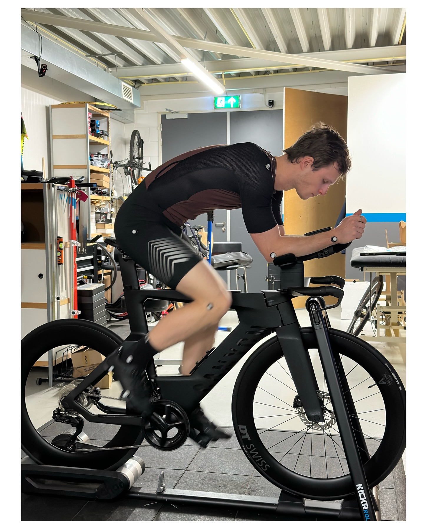 Preparation for the triathlon season starts at the Bikefitter