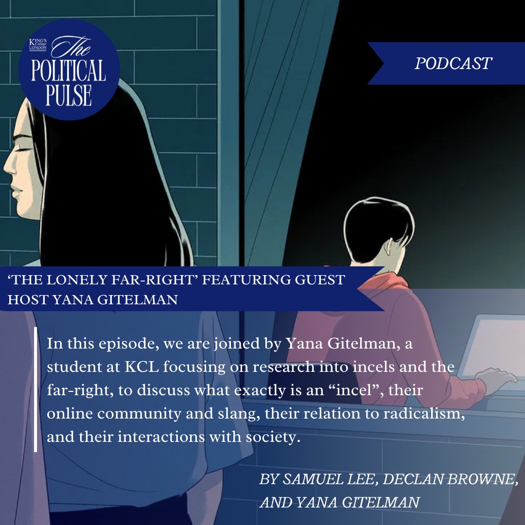 This week, we’re joined by Yana Gitelman, whose research explores incels and the far-right. Together, we unpack what the term actually means, decode the online slang and community structures, and examine how these spaces intersect with radicalisation, misogyny, and contemporary politics.
How seriously should we be taking this movement, and what does it reveal about gender, power, and digital culture today?
🎧 Listen now via the link in our bio!