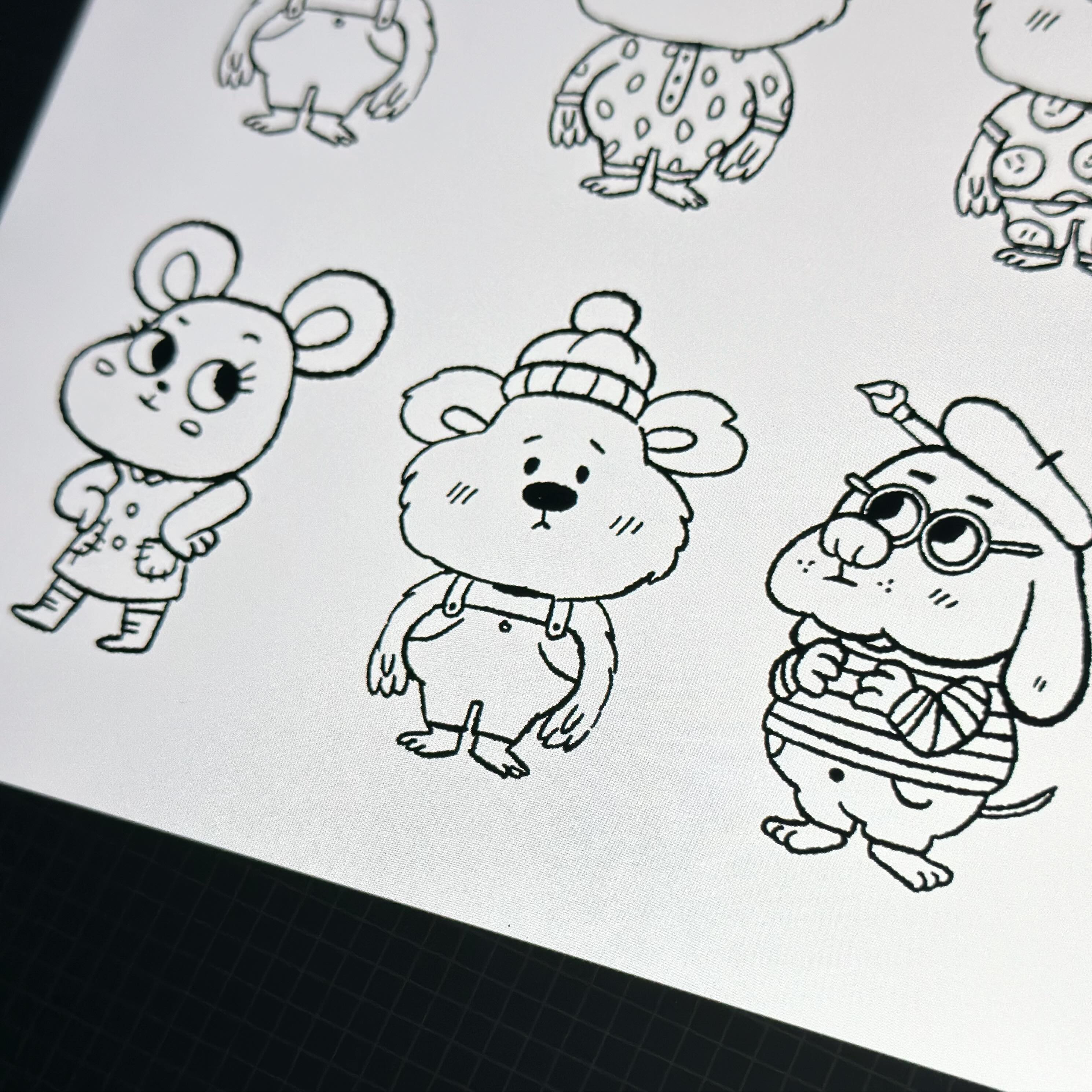 Doodles ✨
.
.
#MonsterAdventure #IllustrationFun #JoyfulCreativity #MonsterRealm #ImaginationEscape #CreativeJourney #InstagramIllustration #ink #blackandwhite #doodle #procreate #FunnyIllustration #LaughOutLoud #CuteCritters #IllustrationArt