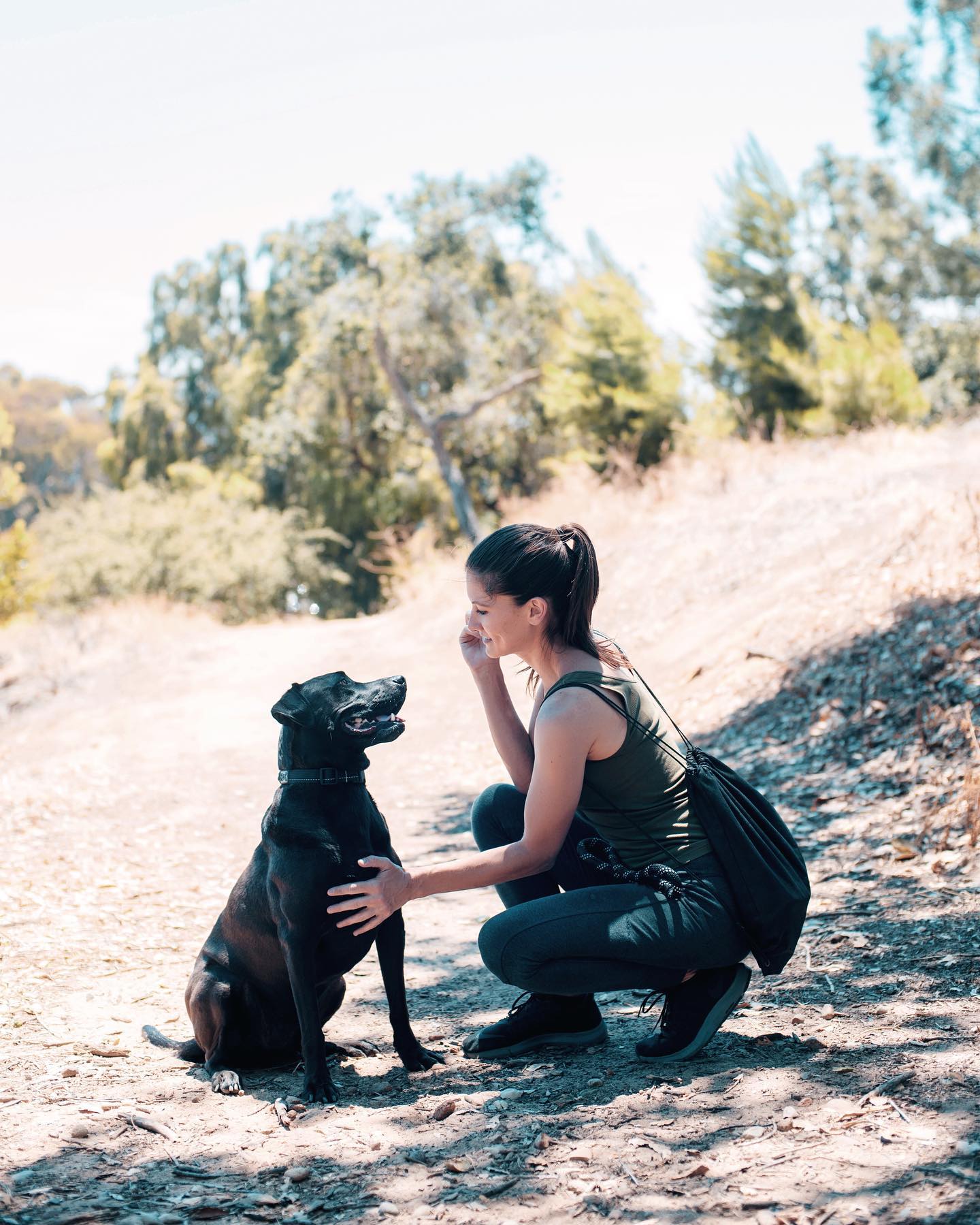 This job can be a tad isolating but luckily I’ve got plenty of animals to have long one-sided conversations with in public 🙃🐕👀 #crazydoglady 📸@crystalgenesphotography