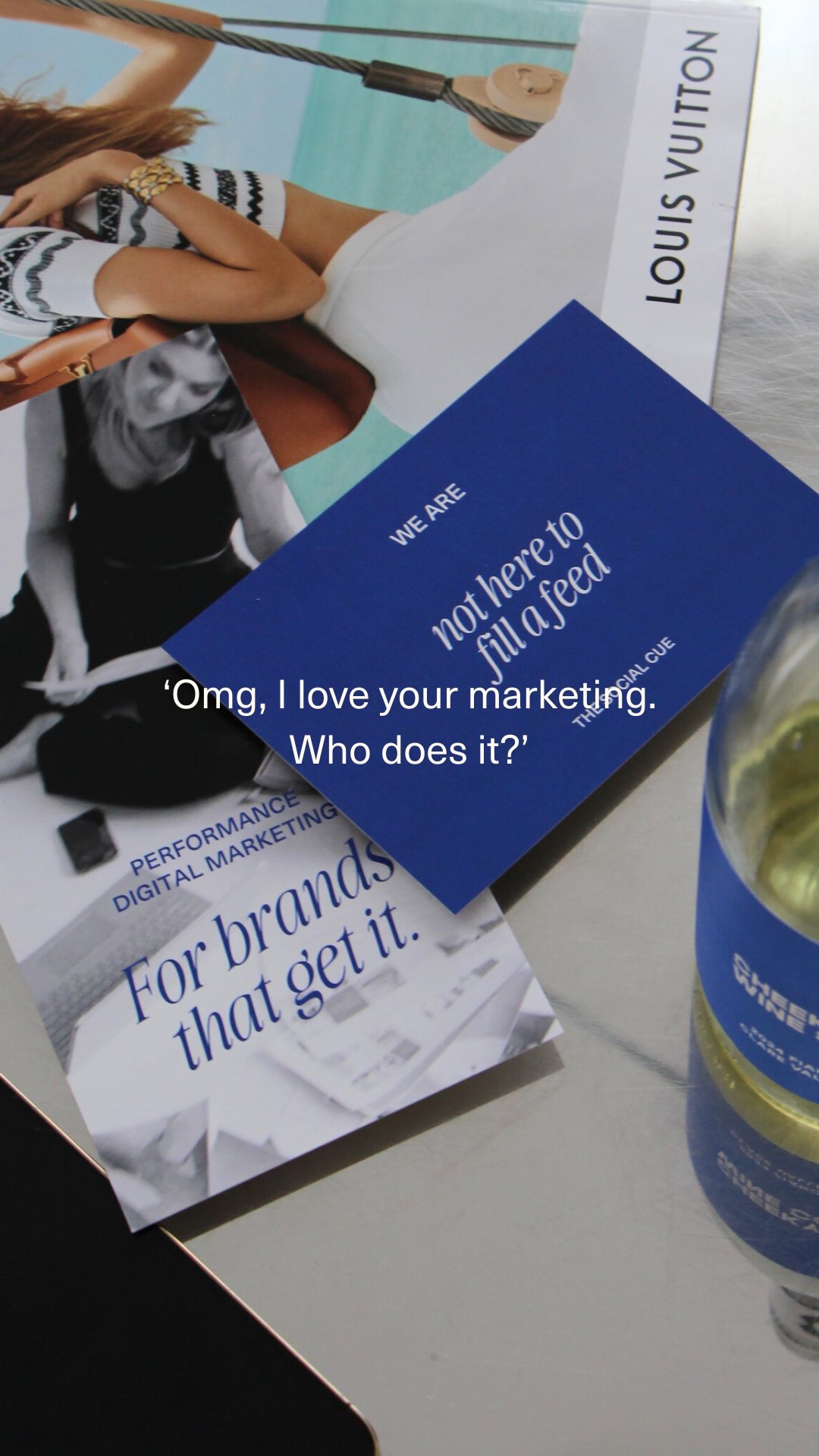 The marketing agency urge to jump into the comments and say, “…hi, it’s us.”
But we won’t.
We’ll let the work speak, while our creative team and coordinators spot their kudos sitting inside our client’s community management.