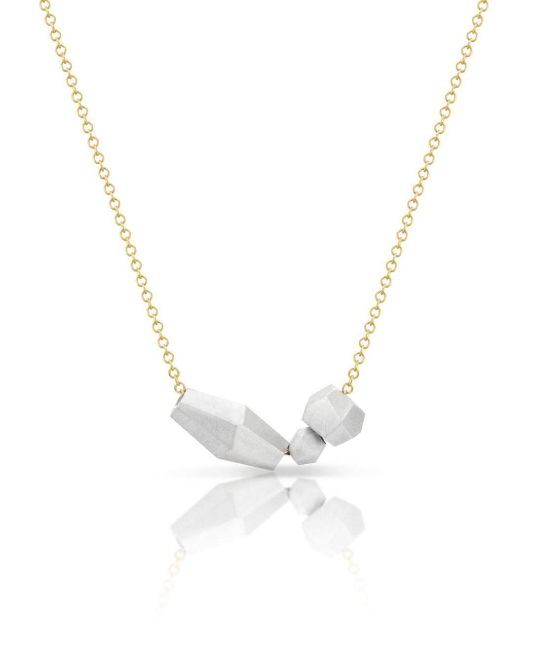 Meet the newest take on the charm necklace; one that actually moves with you. This piece lives in the Facet Play Collection, where every faceted bead is designed to twist, slide, and be “played with” like a tiny, fine-jewelry fidget.
✨
This version is strung on a custom mix of 14k yellow gold and sterling silver cable chain; mixed metals done in the chicest way. Each faceted bead is hand-filed in wax, cast in precious metal, and finished with a soft satin sheen for an understated luxe feel.
✨
Now Available at mejiajewelry.com. Message me for details.
.
.
.
.
.
#mejiajewelry #longislandjewelry #newyorkjewelry #handcraftednecklace #playfuljewelry