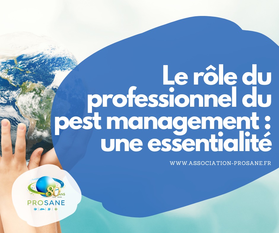 🎯 𝐋𝐞 𝐫𝐨̂𝐥𝐞 𝐝𝐮 𝐩𝐫𝐨𝐟𝐞𝐬𝐬𝐢𝐨𝐧𝐧𝐞𝐥 𝐝𝐮 𝐩𝐞𝐬𝐭 𝐦𝐚𝐧𝐚𝐠𝐞𝐦𝐞𝐧𝐭 : 𝐩𝐥𝐮𝐬 𝐞𝐬𝐬𝐞𝐧𝐭𝐢𝐞𝐥 𝐪𝐮𝐞 𝐣𝐚𝐦𝐚𝐢𝐬 🛡️🌍
Chez PROSANE, nous sommes convaincus que le pest management ne se limite pas à gérer les espèces envahissantes :
✔️ Il protège la santé humaine
✔️ Il préserve nos ressources alimentaires
✔️ Il soutient l’économie locale et les activités industrielles
✔️ Il contribue à un environnement plus sûr pour tous 🌱
👉 Professionnels, collectivités ou citoyens, avez-vous déjà réfléchi à la dimension sociale, sanitaire et environnementale du pest management ?
🔎 Derrière chaque intervention, il y a une expertise, une responsabilité et un engagement fort pour la qualité de vie et la sécurité sanitaire.
📣 Chez PROSANE, nous œuvrons chaque jour pour :
• renforcer les compétences de nos adhérents,
• anticiper les évolutions réglementaires et scientifiques,
• valoriser l’expertise du secteur auprès des décideurs.
👉 Et vous, quelle est votre vision d’un pest management responsable et durable ? 💬
#SantéPublique #Environnement #PestManagement #EspècesEnvahissantes #Professionnalisation