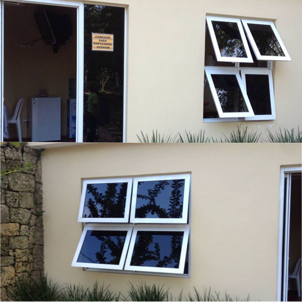 Laminados reflectivos con alto rechazo de calor. Instalación realizada por nosotros en Parque Zoológico Nacional.