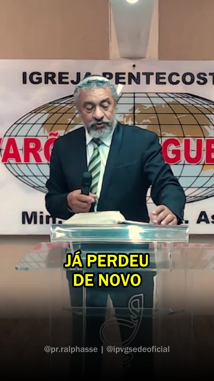 Viva o Senhor!
Assista mensagem completa no YouTube.
Link na Bio (@ipvgsedeoficial )
👉 Mensagem Pastor Ralph Assé (@pr.ralphasse)
📌 Culto dos Vencedores | Quarta-feira
27.08.2025
#ipvgoficial #ipvgsedeoficial #eusouvarõesdeguerra