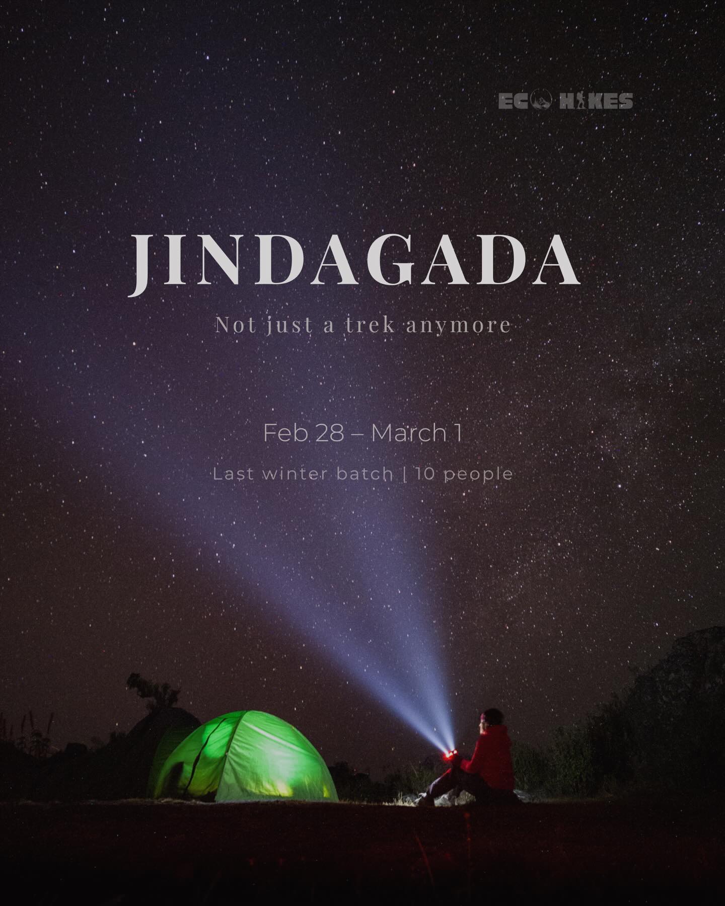 For a long time, trekking meant distance.
Kilometers. Timings. Summits.
But somewhere along the way, we realized something.
The mountain was never in a hurry.
The forest was never rushing us.
Only we were.
So this time, Jindagada is different.
We are limiting it to 10 people.
Not to make it exclusive —
but to make it meaningful.
More time with the mountain.
More time with each other.
More space to observe tribal life.
More silence.
More conversations.
Feb 28 – March 1
Last winter batch of Jindagada.
If this kind of trekking feels right to you,
you can find the experience design link in the caption.
Or DM us — we’ll share it personally.
– Ecohikes