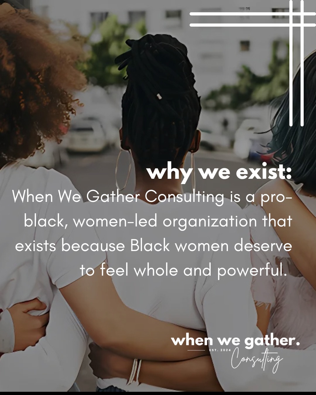 It’s been a while since we’ve been active here.
Over the few past months, we’ve been doing what we believe in most: gathering with those who make us feel powerful, trying on new roles and routines, reflecting on our impact. We have been experiencing joy and rest.
Now, we’re excited to reconnect. 🤎
We started When We Gather Consulting because we hold a deep belief:
Black women deserve to feel whole and powerful in leadership.
We create freedom spaces through coaching, cohort learning, and community gatherings rooted in liberatory power, collective care, and beloved community.
If this resonates with you, we invite you to reconnect with us.
Complete our interest form (link in bio) to learn about upcoming programs and gatherings.
We are excited about this next season of When We Gather Consulting and are looking forward to gathering with you.