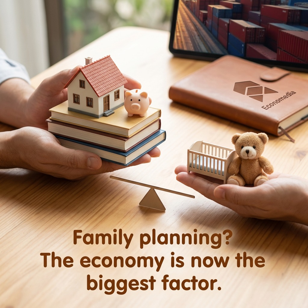 The economy isn't just shaping what we buy—it's deciding who gets to start a family. Housing costs, childcare bills, student debt... these aren't just hurdles, they're the new gatekeepers of parenthood.
This isn't a social issue. It's an economic one.
What do you think? Are rising costs changing your life plans? 💬
#EconomicReality #BirthRates #CostOfLiving #Economedia