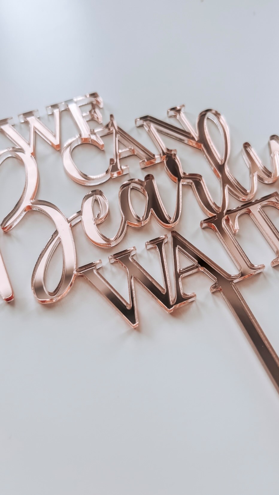 Sweet little bear on the way 🐻 💗✨ #foryou #acrylictopper #toppers #babyshower #custommade