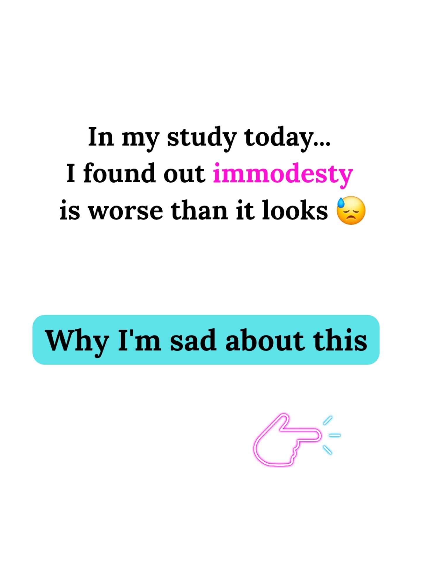 I've posted plenty of videos already about modesty in Revelation, in the Parable of the Wedding Feast, and how Isaiah mentions judgment for Daughters of Zion with exaggerated and arrogant appearances.
God continues to show me through His Word that immodesty is not as trivial as many believers like to assume.
Maybe they just aren't studying & getting that revelation for changed behavior. 🤔 IDK!
But I'm going to break this down on my Youtube channel as soon as I can get quiet time from my toddler. The word of God must go forth. It has the power to save our souls. James 1:21 👈🏾👈🏾
Comment YT for the link to subscribe so you don't miss anything.
#modesty #modestfashıon #immodesty #galatians #biblicaltruth